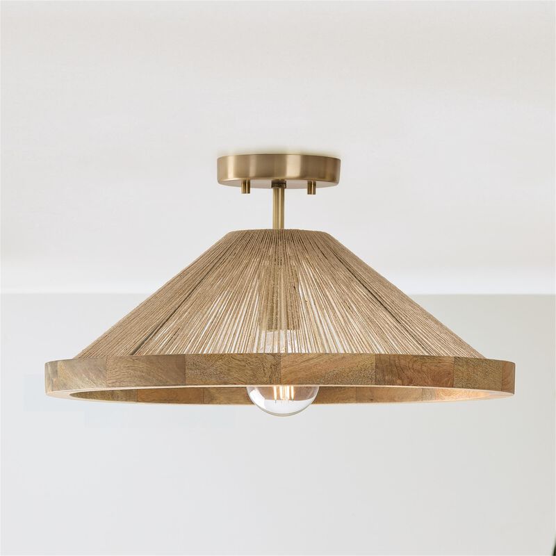 Maya 19 Inch Semi Flush Mount by Capital Lighting Fixture Company