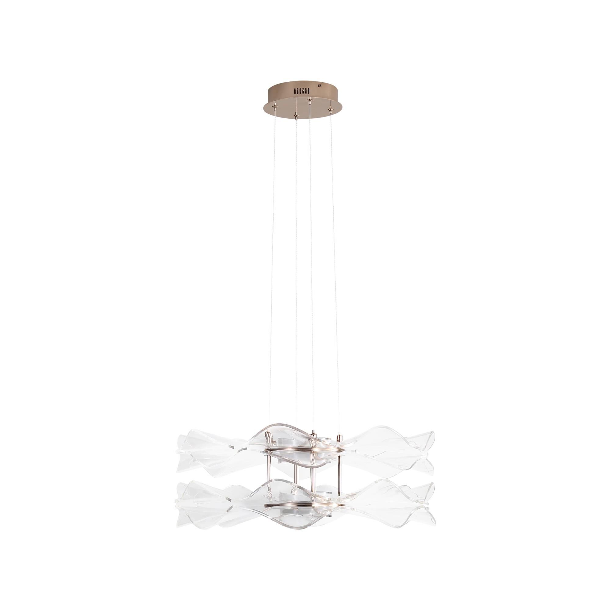 Vetrina 23 Inch Large Pendant by Golden Lighting