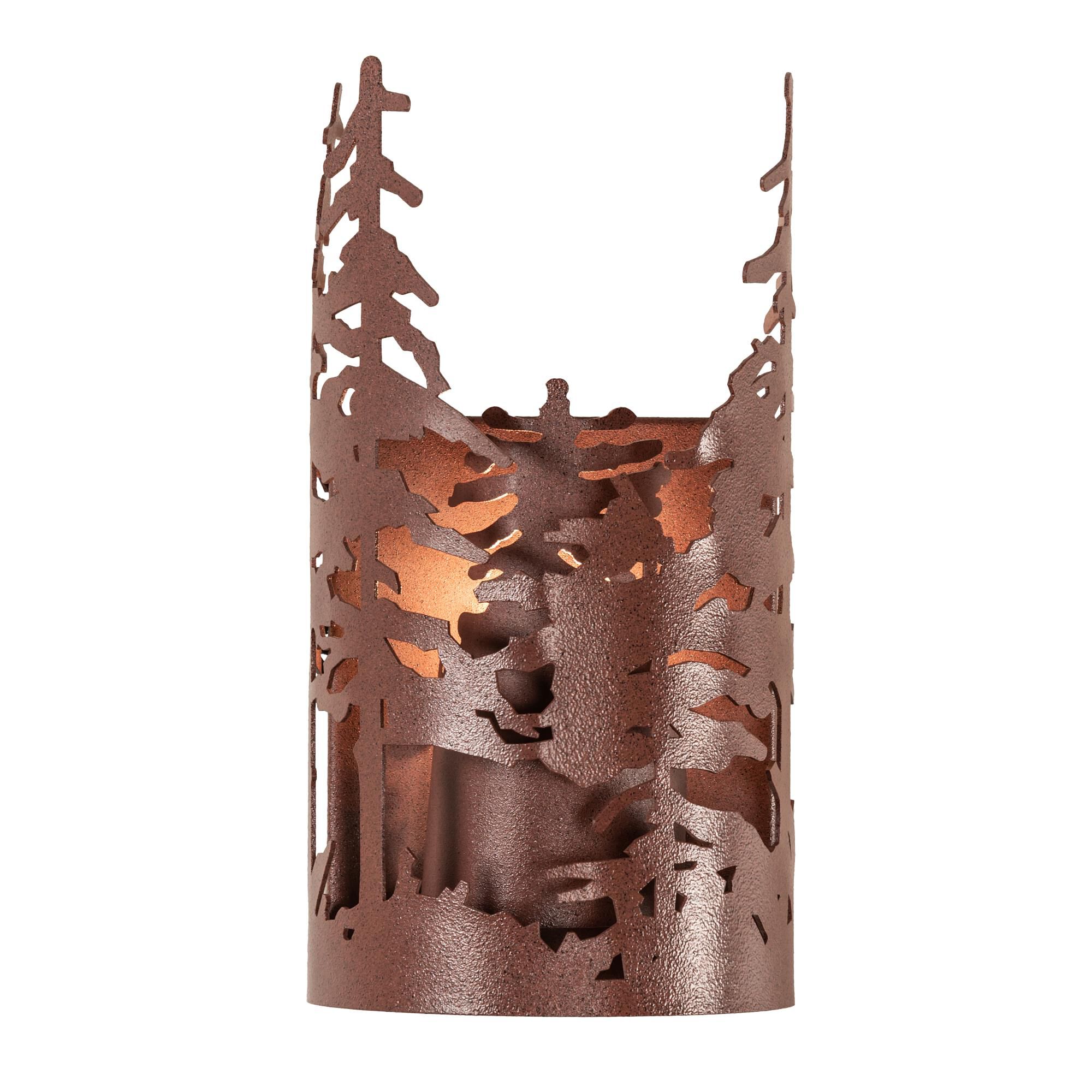 Shown in Rust Finish finish