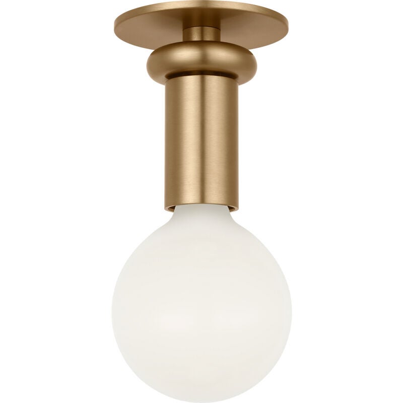 Malcolm 5 Inch Semi Flush Mount by Visual Comfort Studio