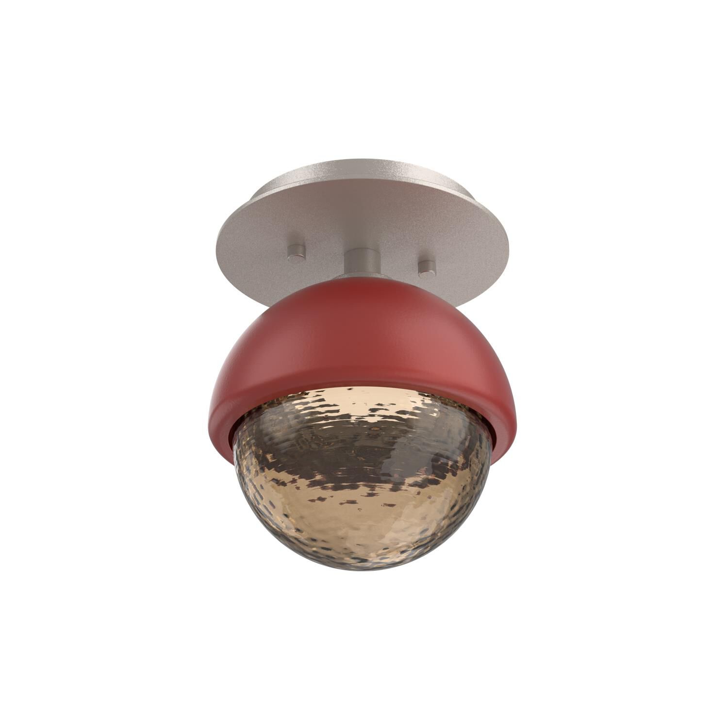 Levi Wilson Cabochon 6 Inch Flush Mount by Hammerton Studio