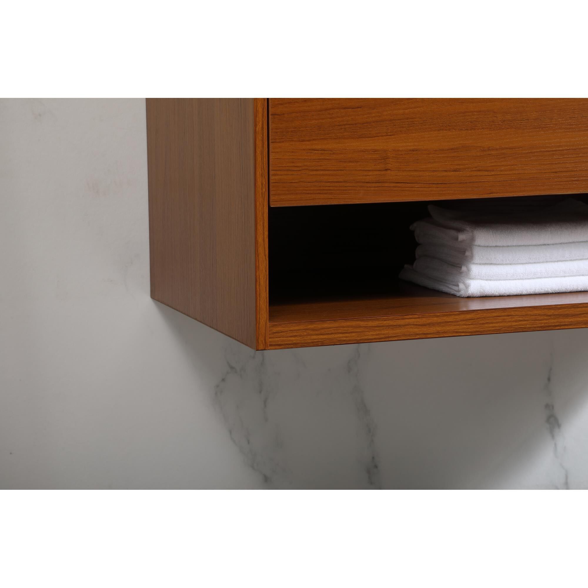 Shown in Teak finish