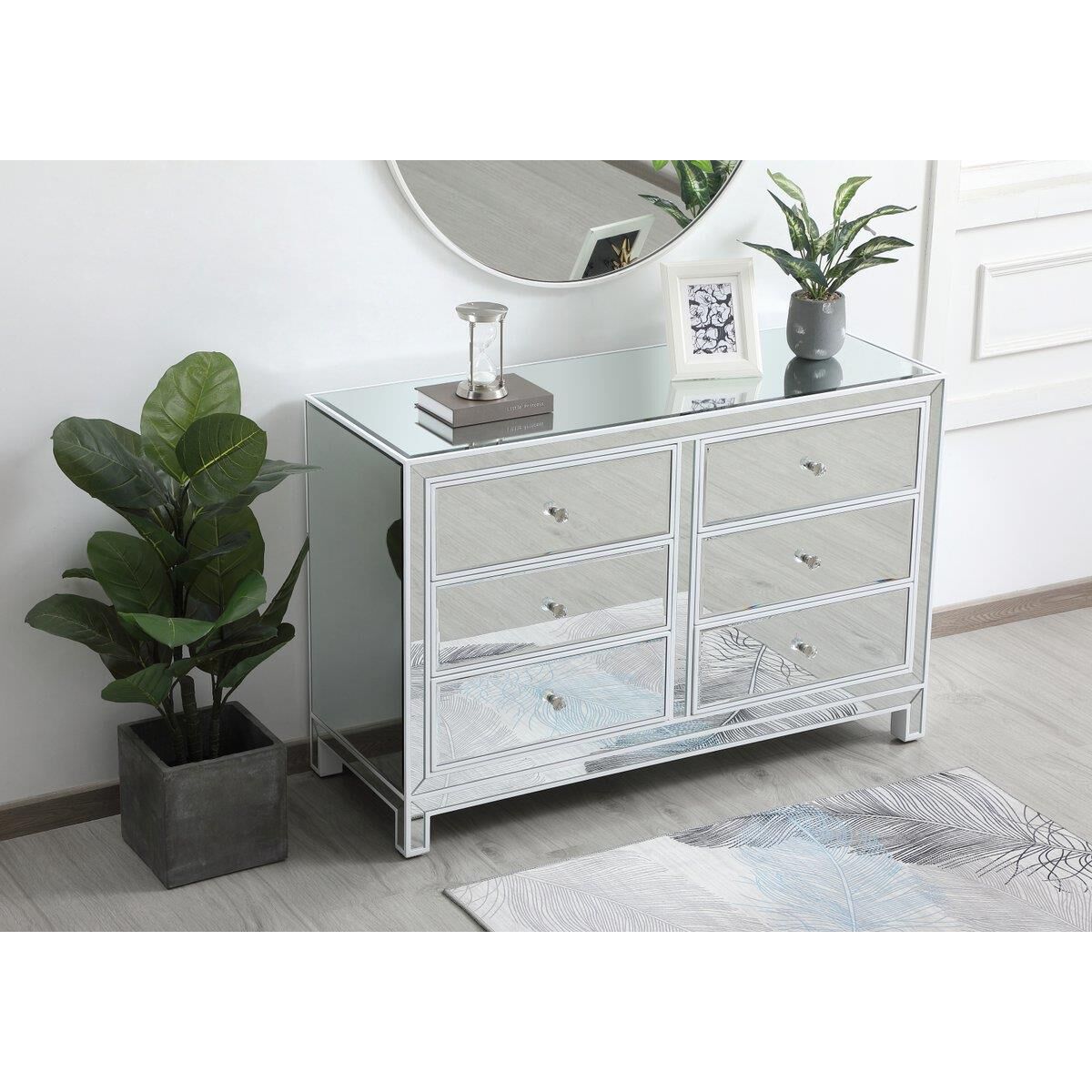 Reflexion Storage Cabinet by Elegant Decor