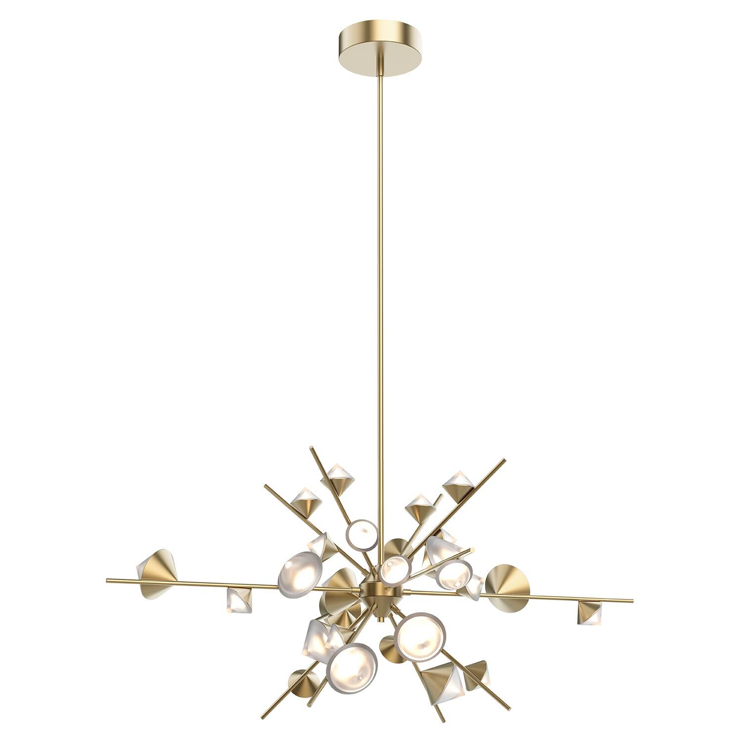 Ryan Pauly Geode 48 Inch Chandelier,