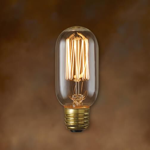 40 Watt 2100K T14 Vintage Light Bulb,