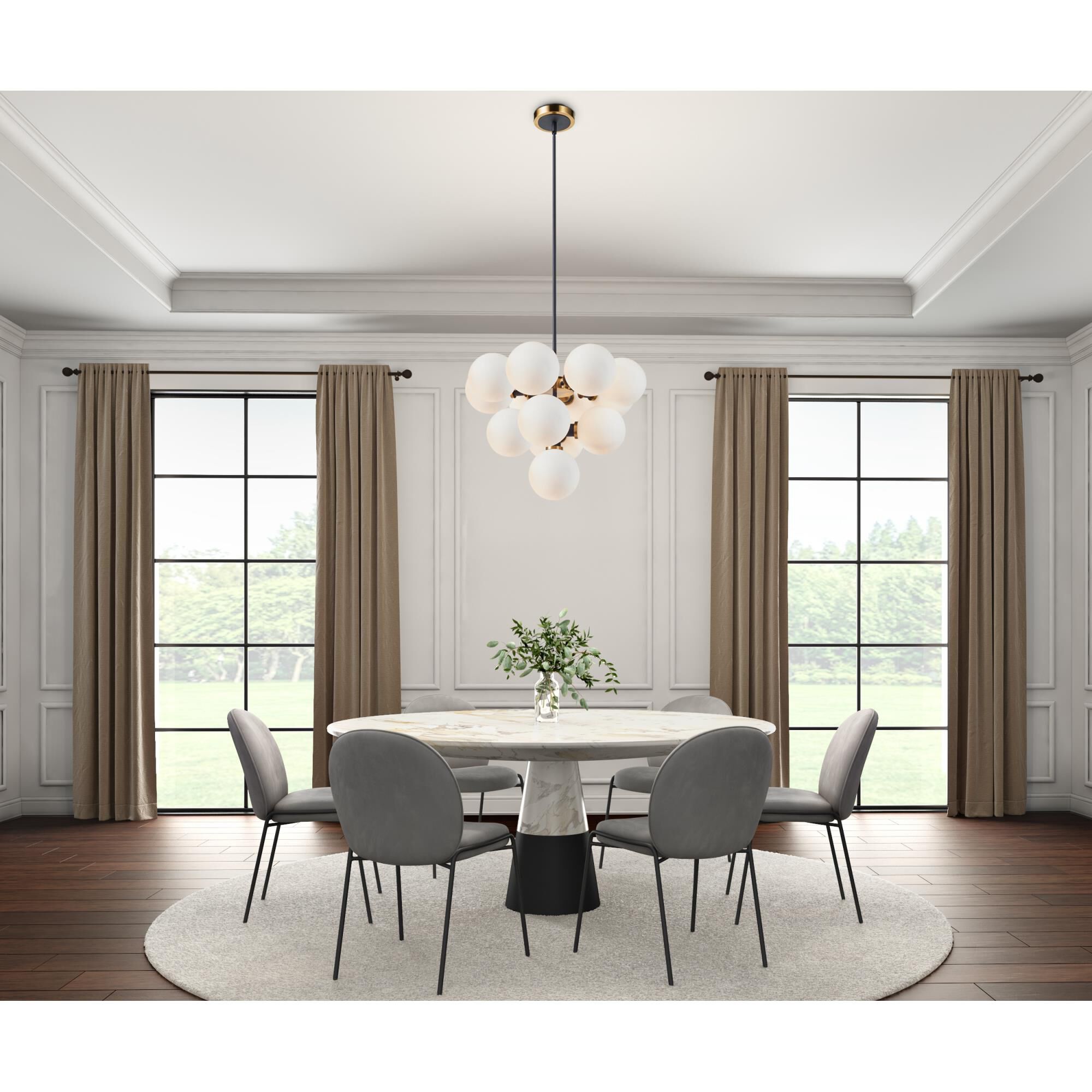 Gem 23 Inch Chandelier by Artcraft