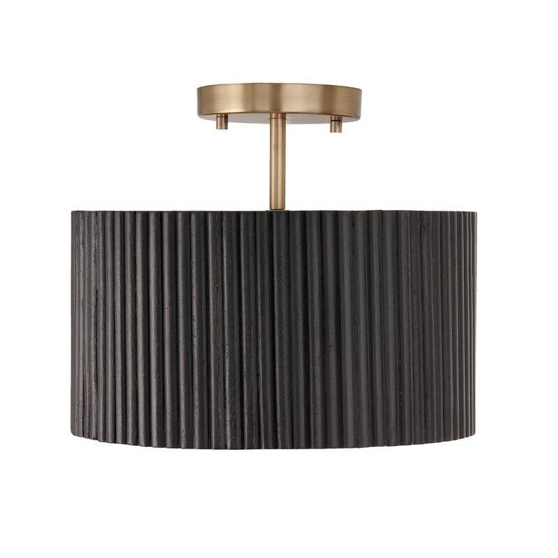 Donovan 12 Inch 1 Light Semi Flush Mount by Capital Lighting Fixture Company