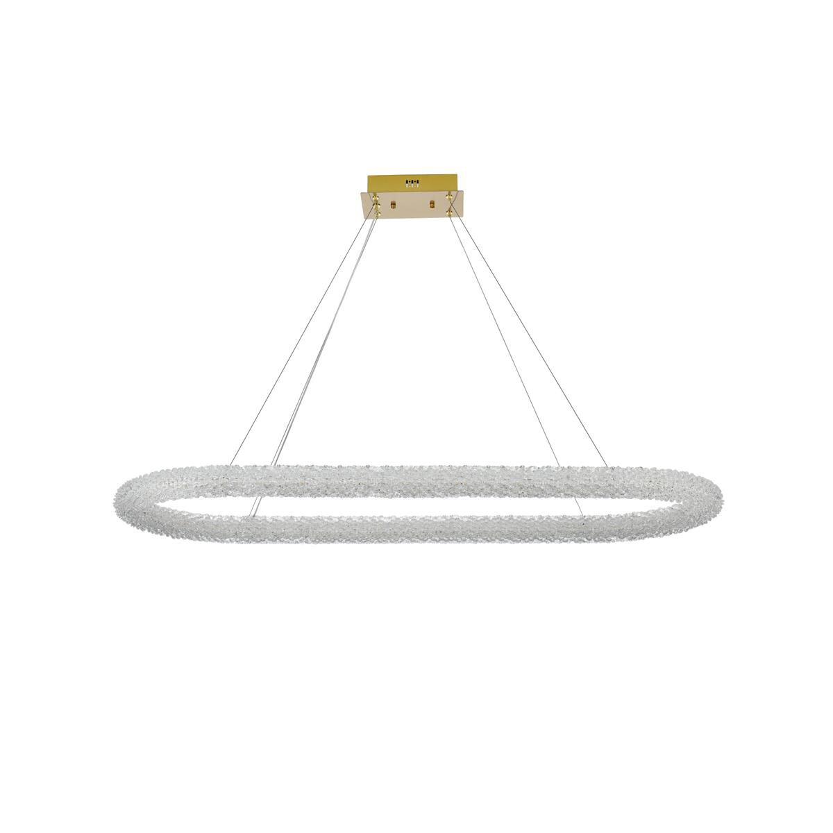 Bowen 51 Inch Linear Suspension Light by Elegant Lighting