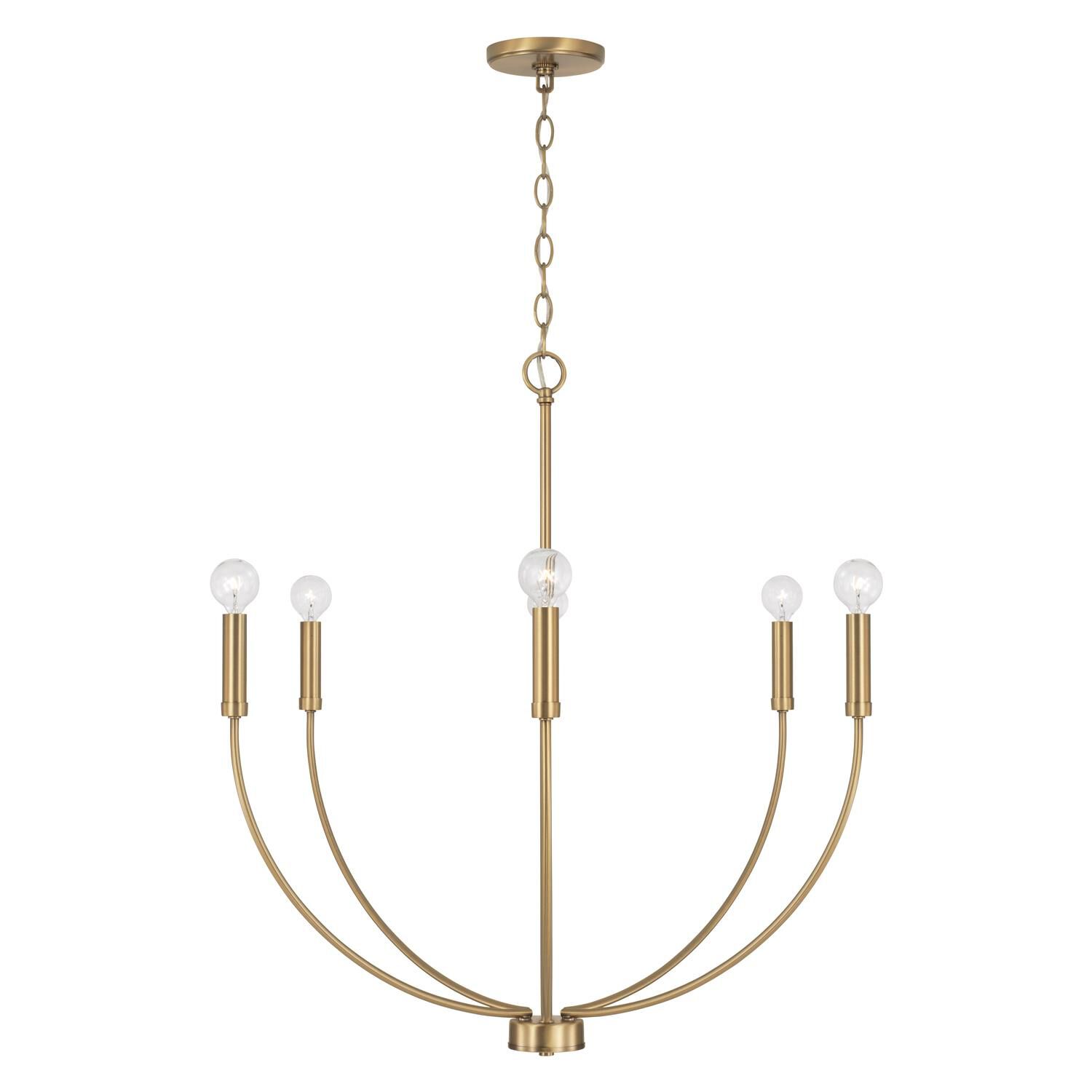 Shown in Aged Brass finish