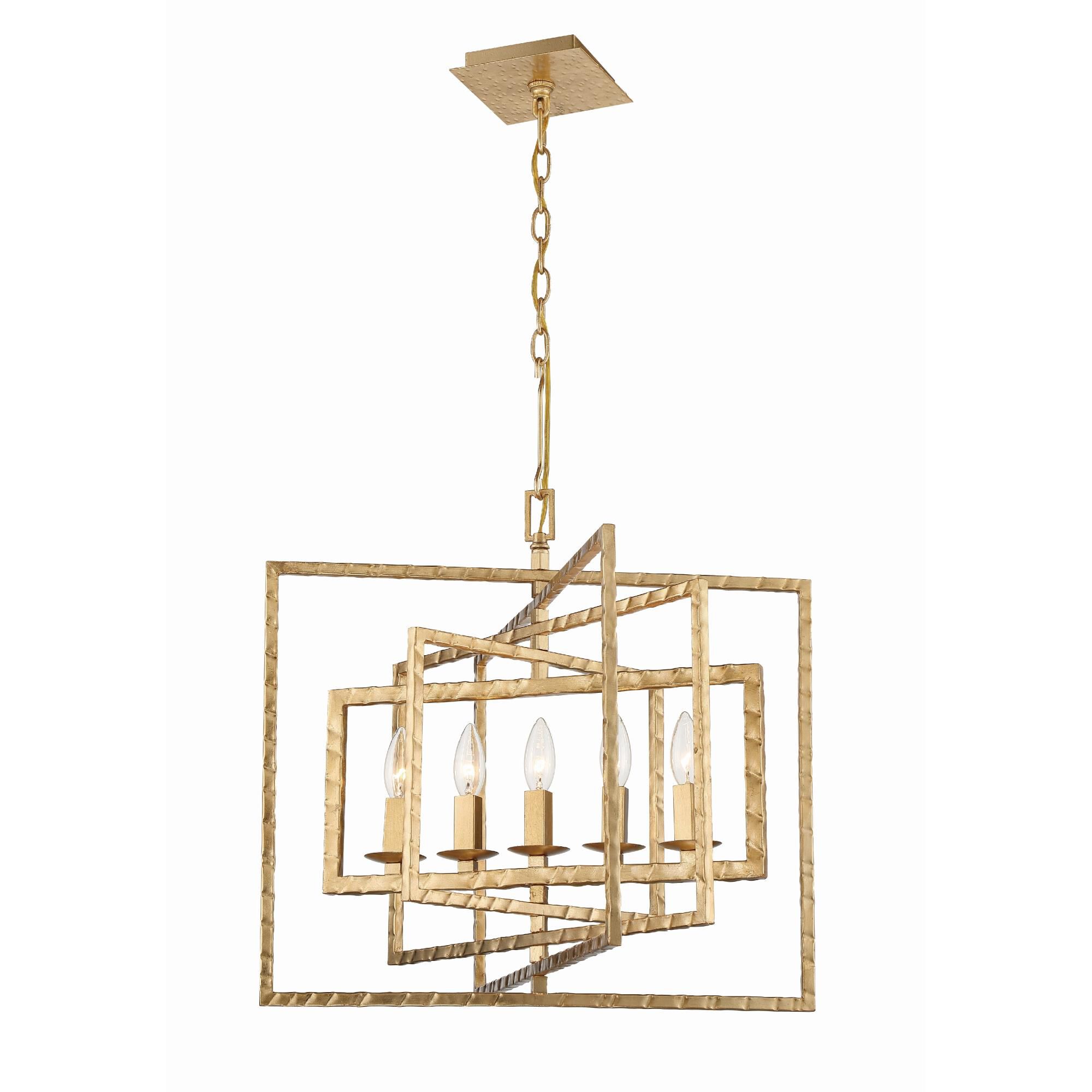 Shown in Antique Gold finish