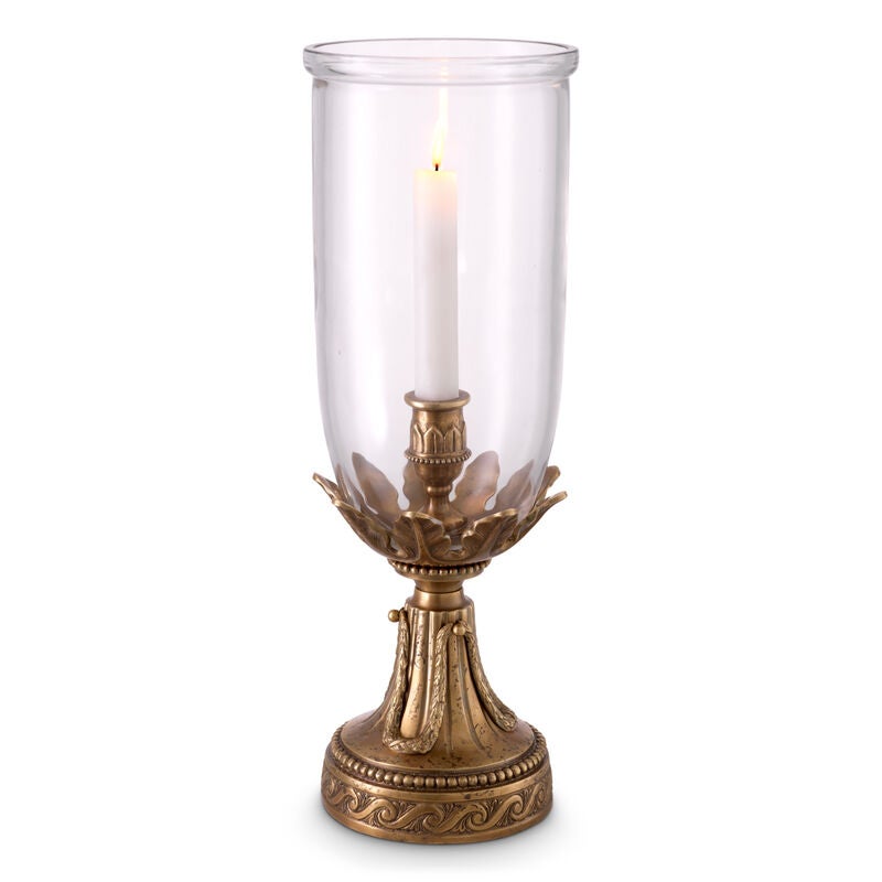 Vitruvian Hurricane Candle Holder by Eichholtz