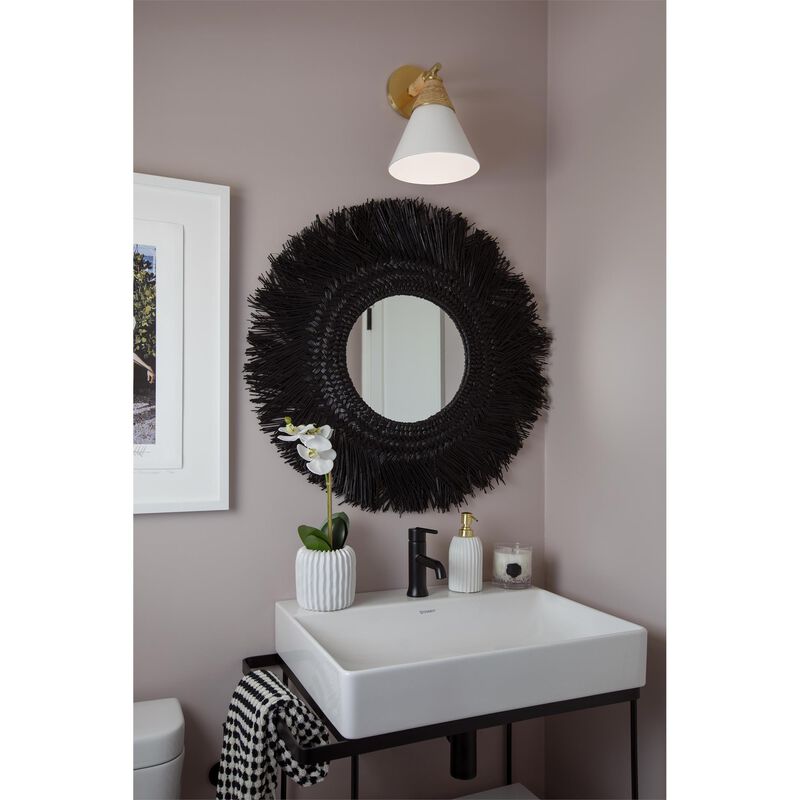 Megan Molten Mica Small Wall Sconce by Mitzi
