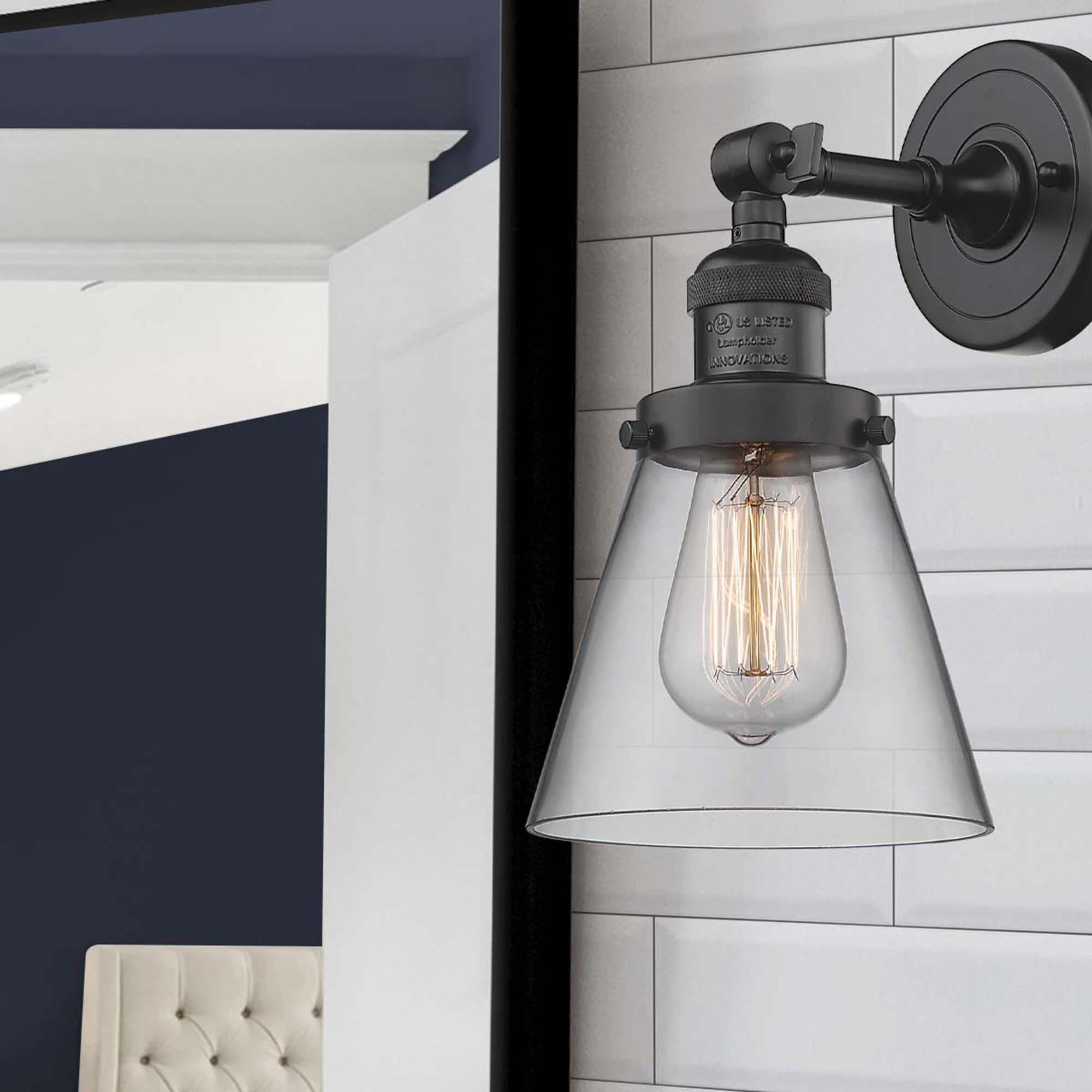 Bruno Marashlian Small Cone 10 Inch Wall Sconce by Innovations Lighting