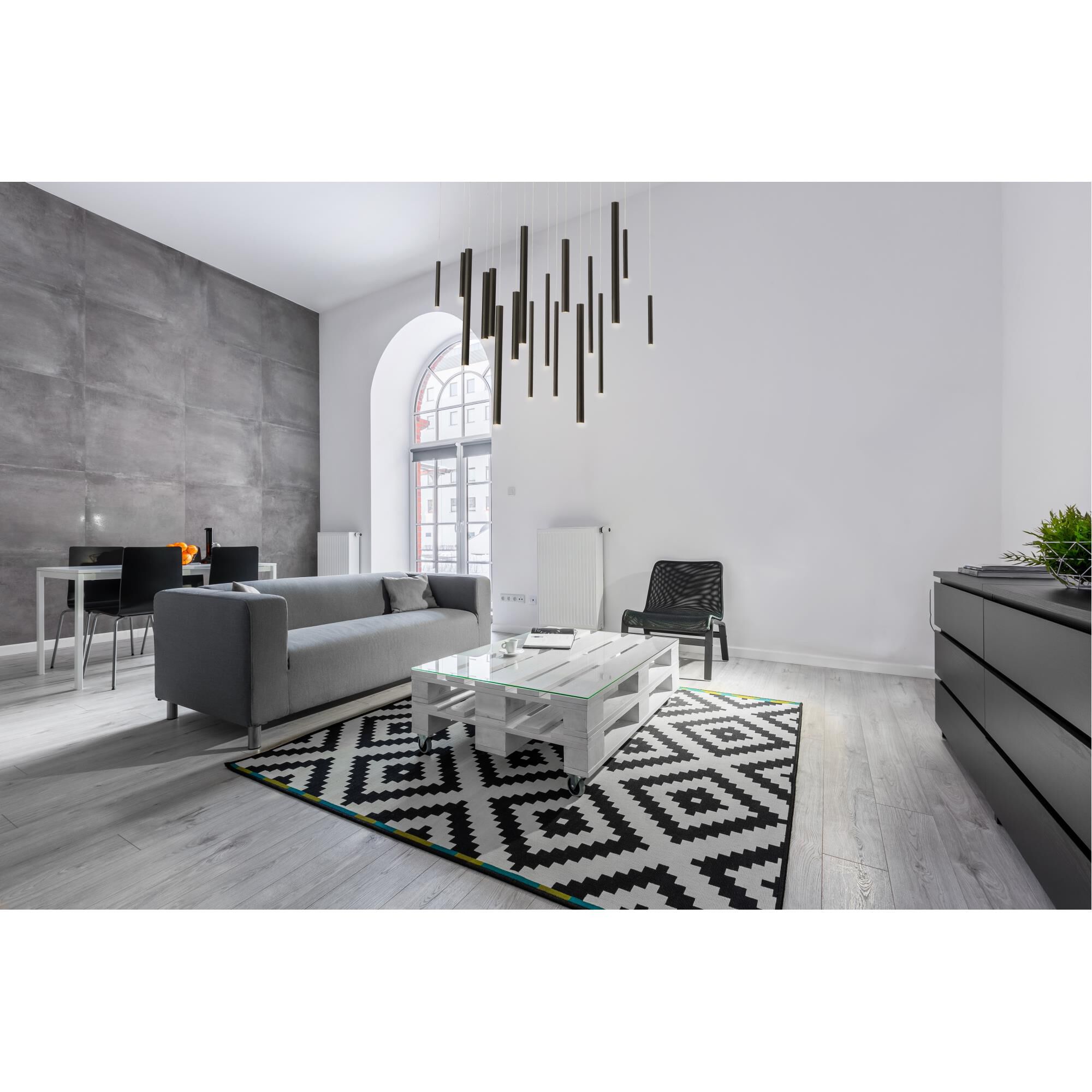 Santana 10 Inch 18 Light LED Mini Chandelier by Eurofase Lighting