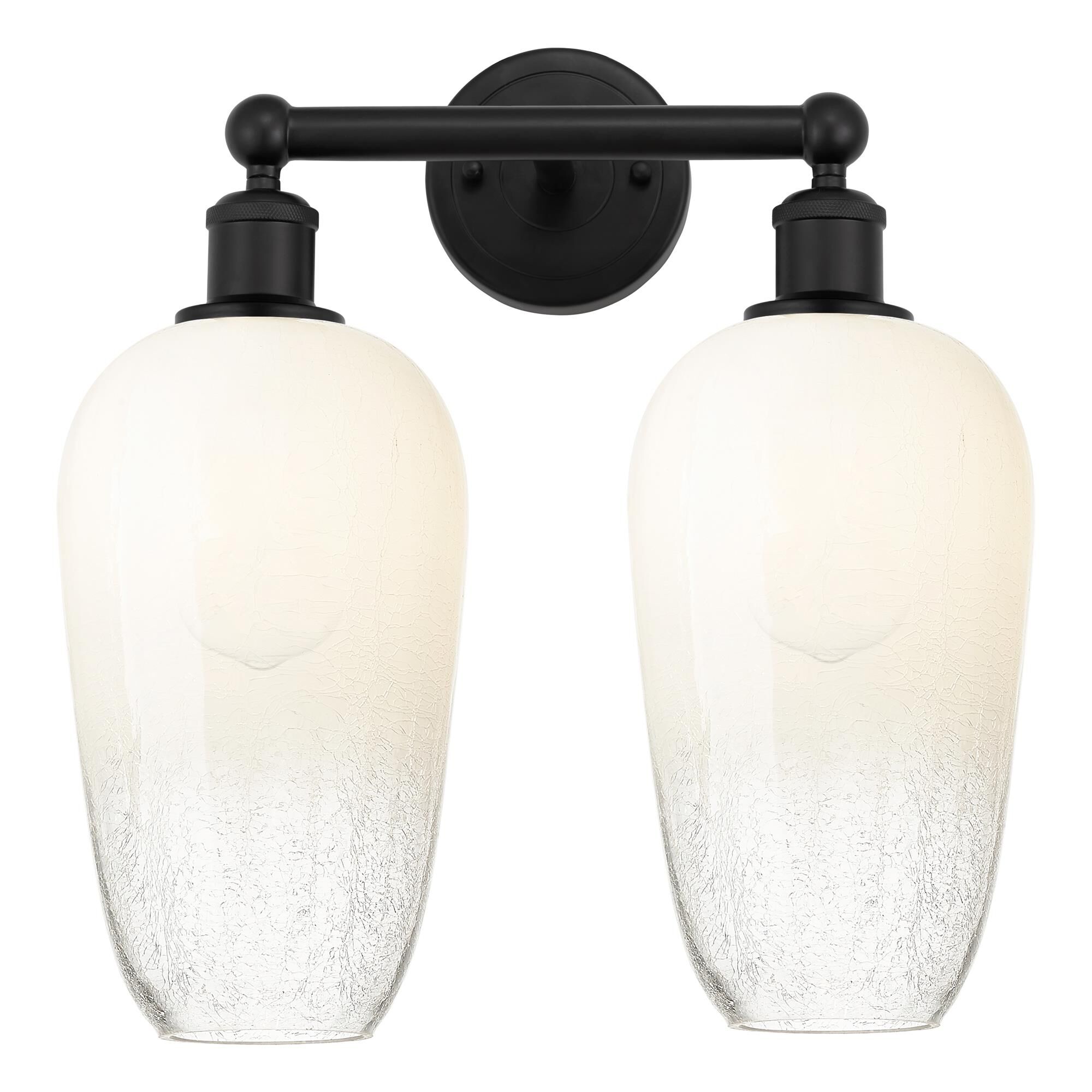 Shown in Matte Black finish and Opal glass