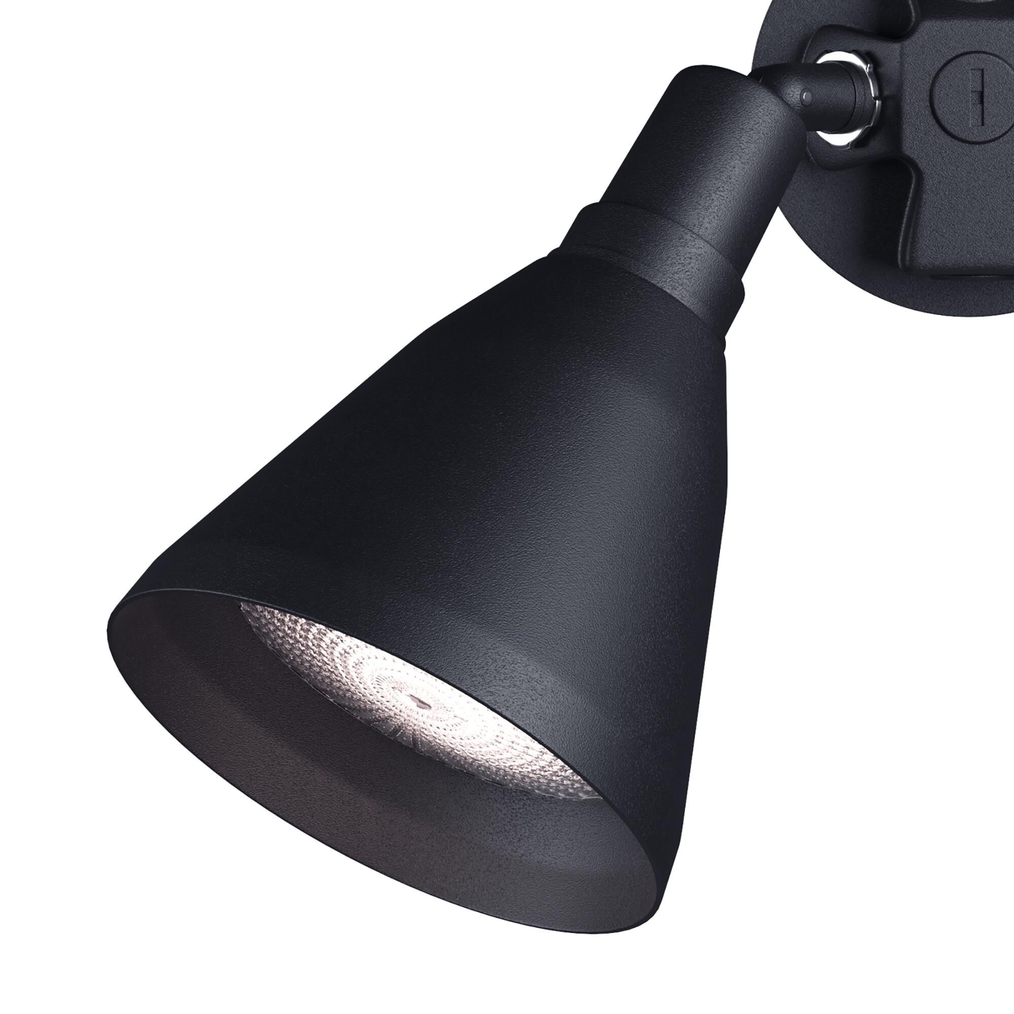 Shown in Black finish