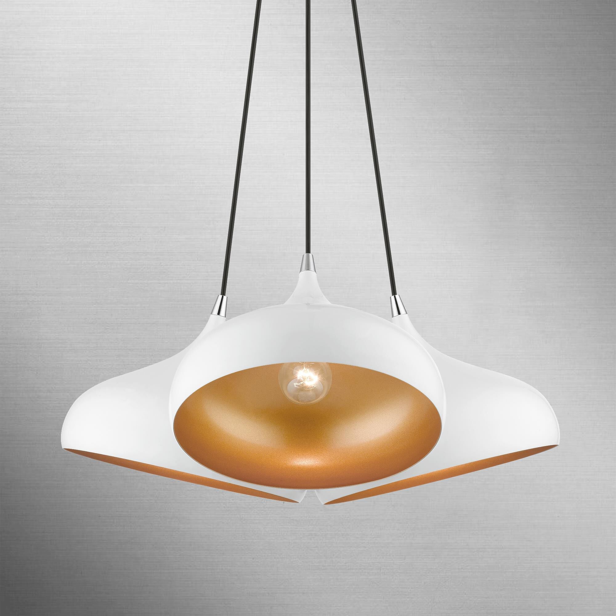 Amador 3 Light Multi Light Pendant by Livex Lighting