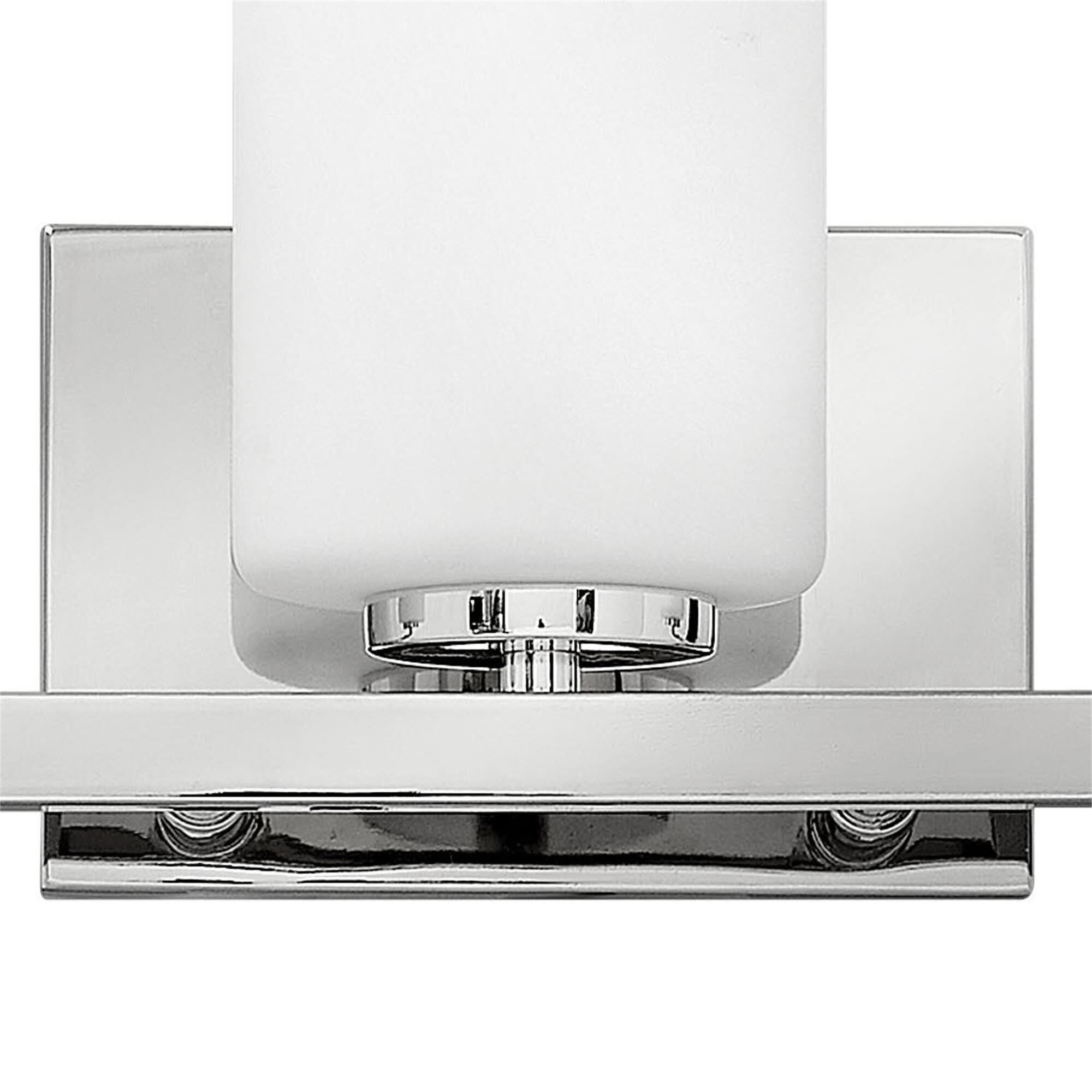 Shown in Polished Nickel finish and Etched Opal glass