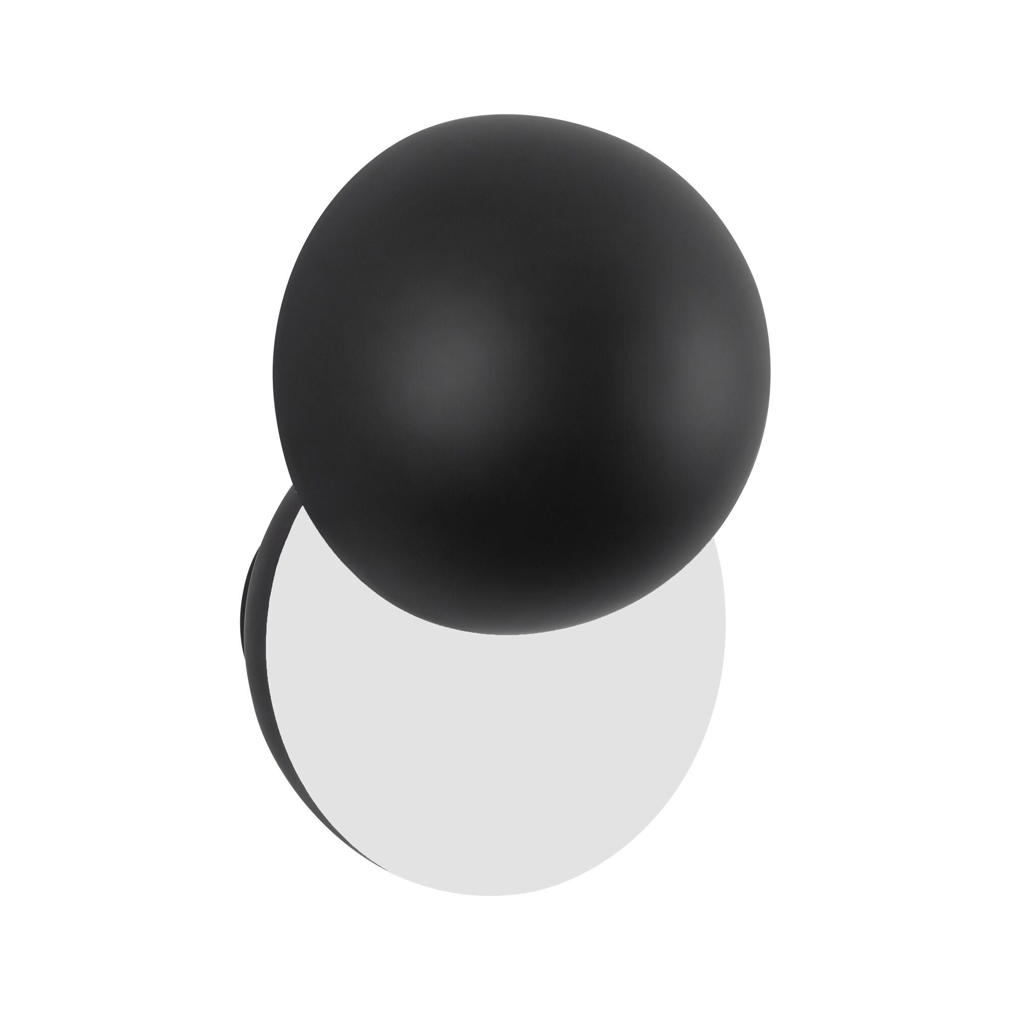 Shown in Black finish and Steel shade