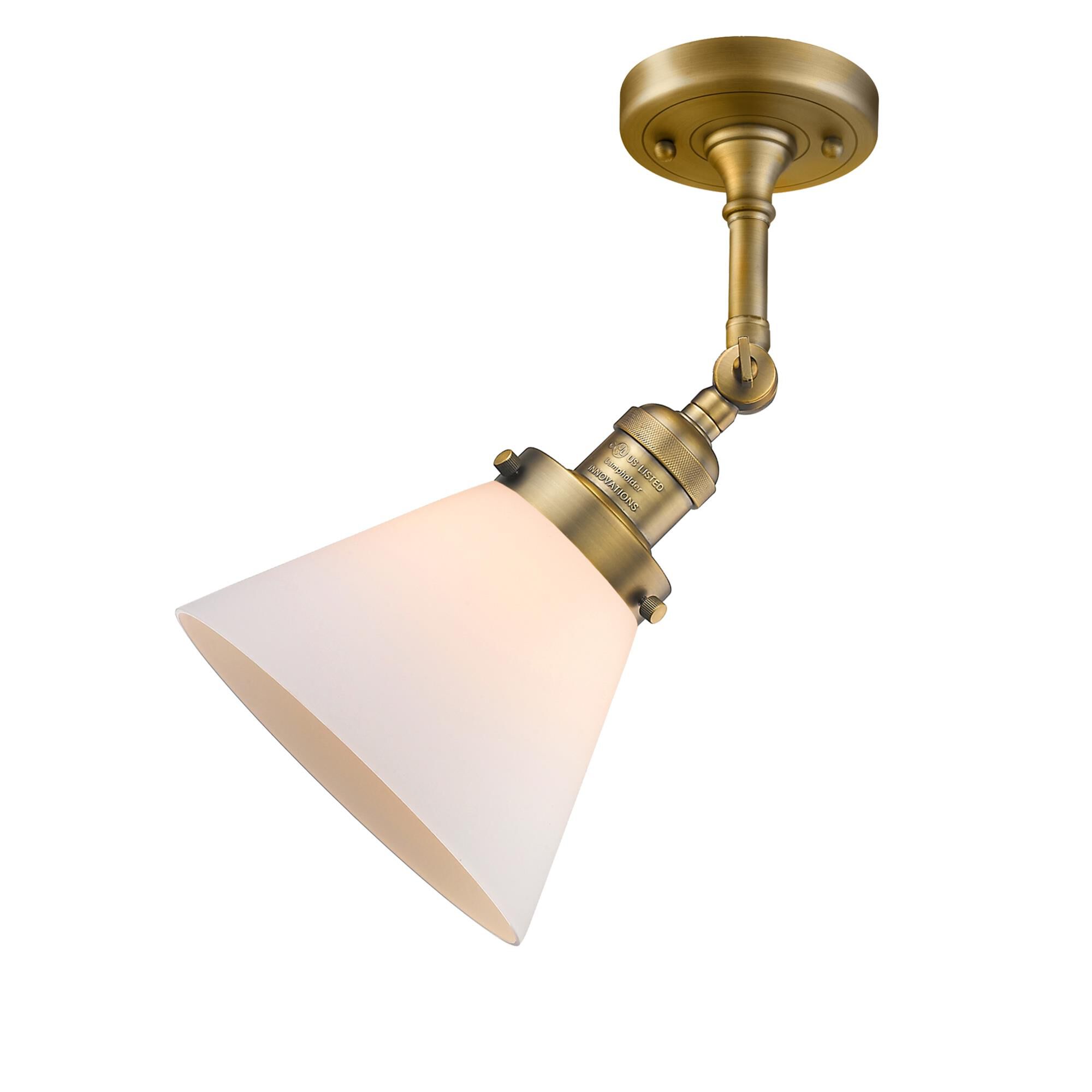 Bruno Marashlian Large Cone 10 Inch Wall Sconce by Innovations Lighting