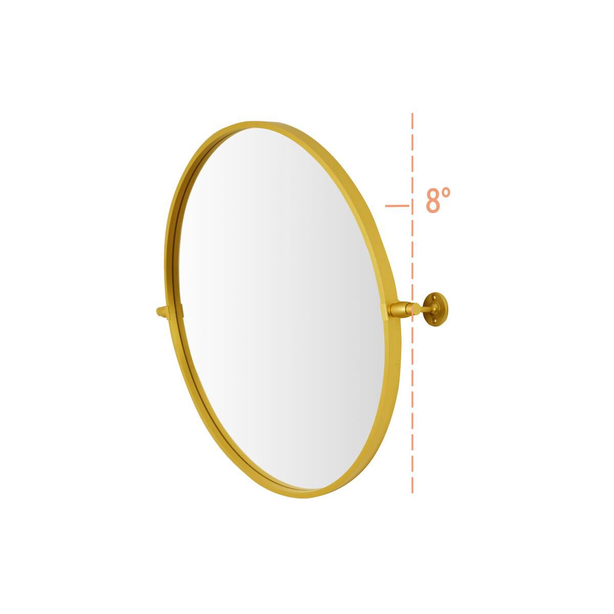 Everly 24 Inch Decorative Mirror by Elegant Decor