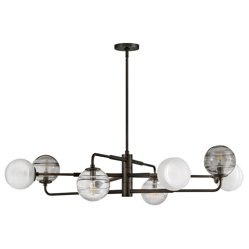 Oberon  48 Inch Linear Suspension Light by Fredrick Ramond