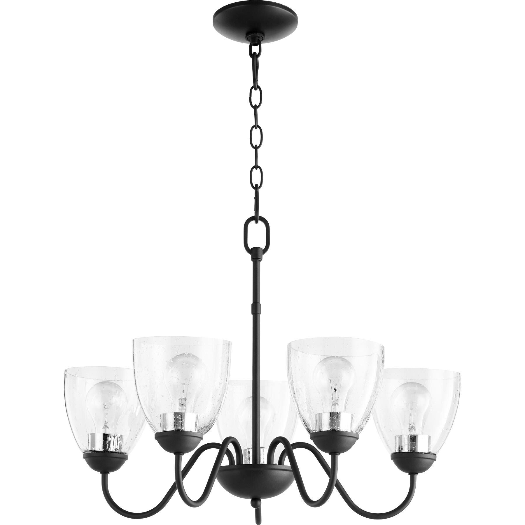 22 Inch 5 Light Chandelier by Quorum International