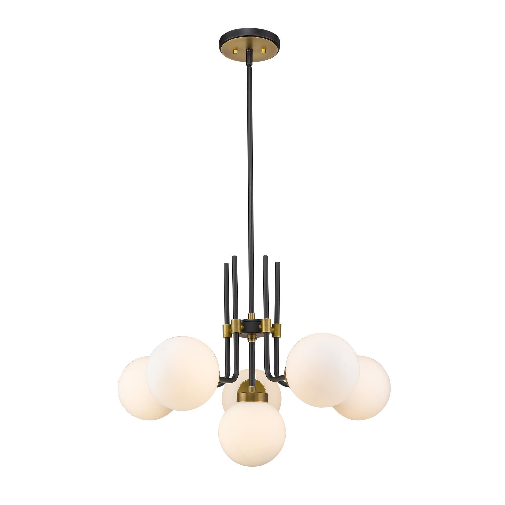 Parsons 27 Inch 6 Light Chandelier by Z-Lite