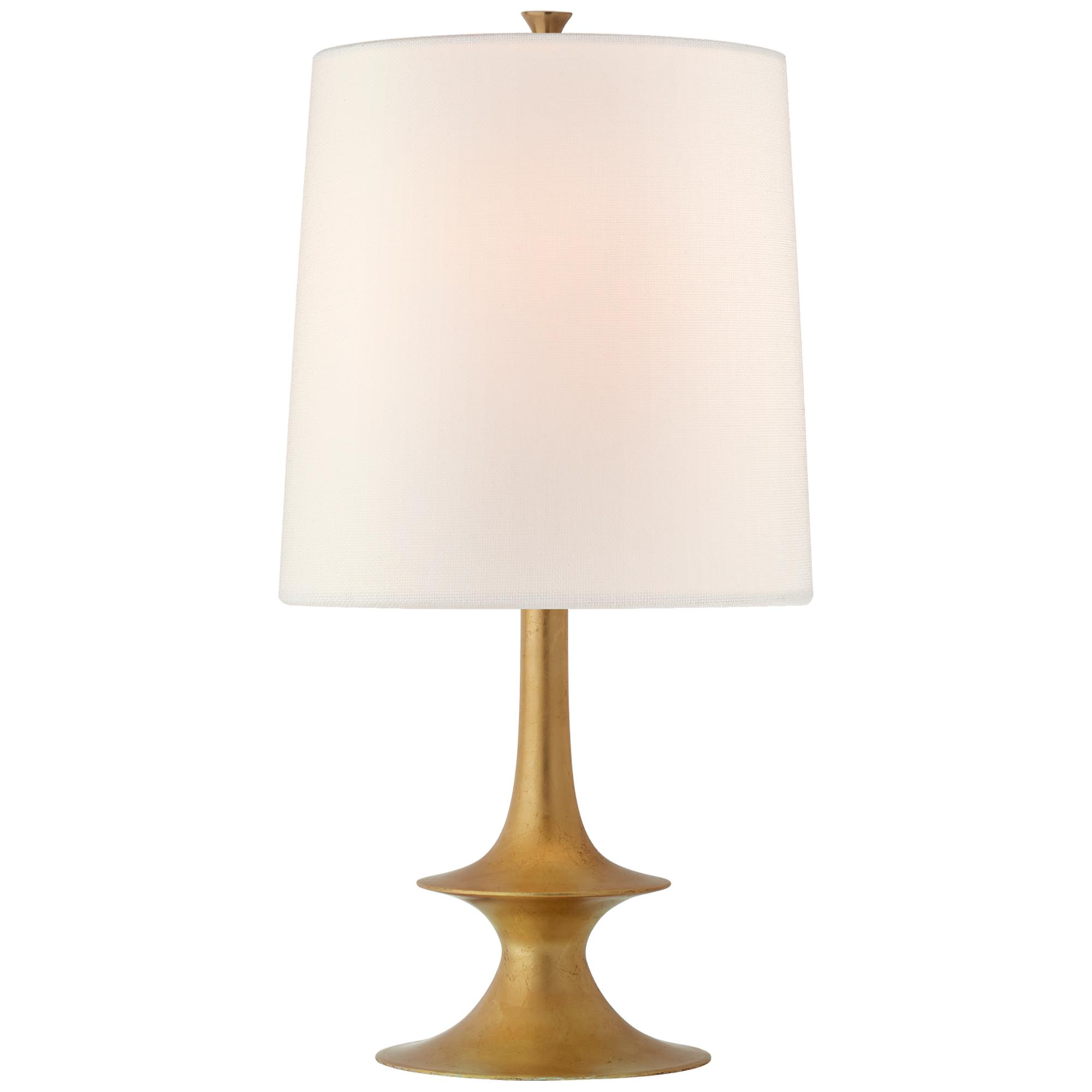 Shown in Gild finish and Linen shade