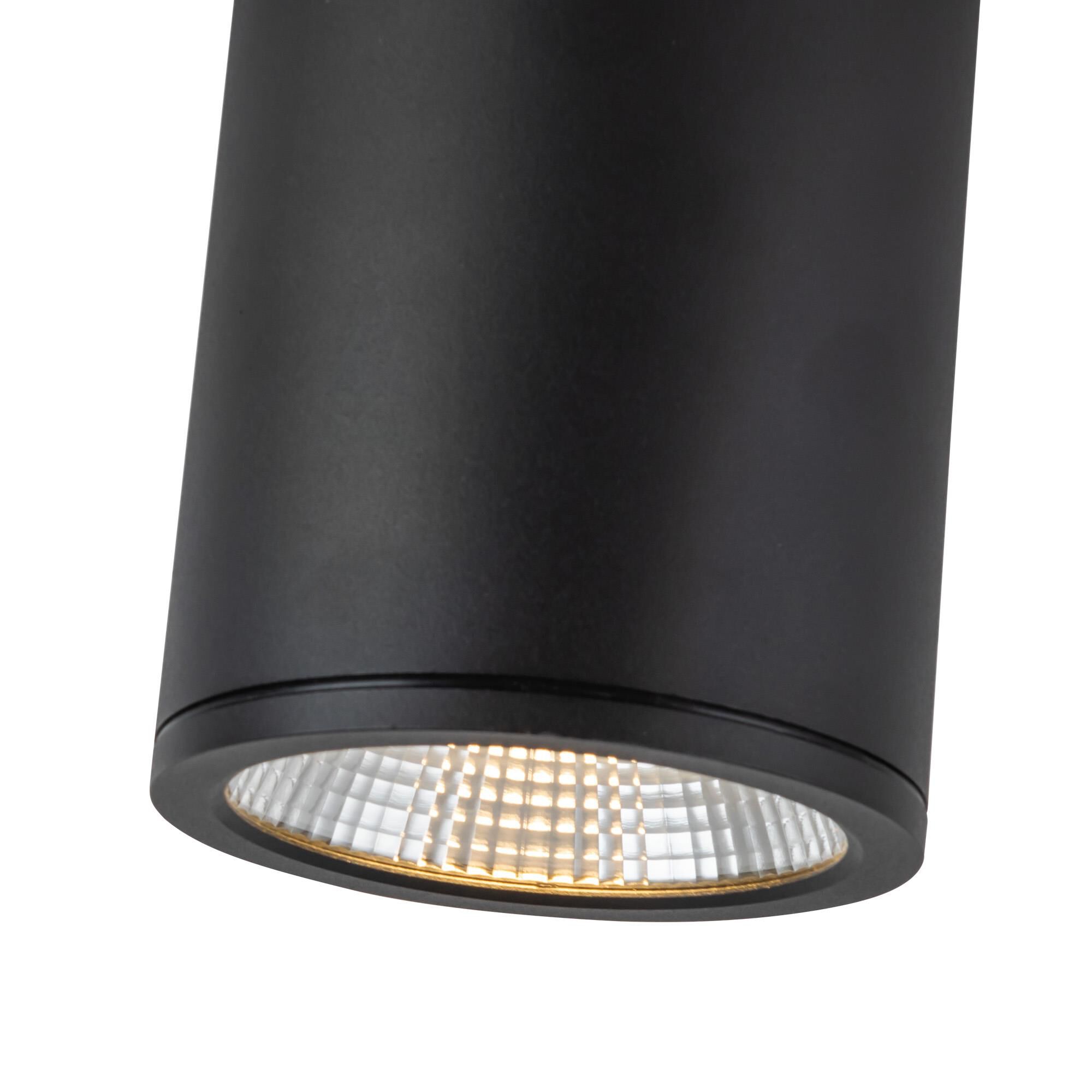 Shown in Black finish and Clear glass