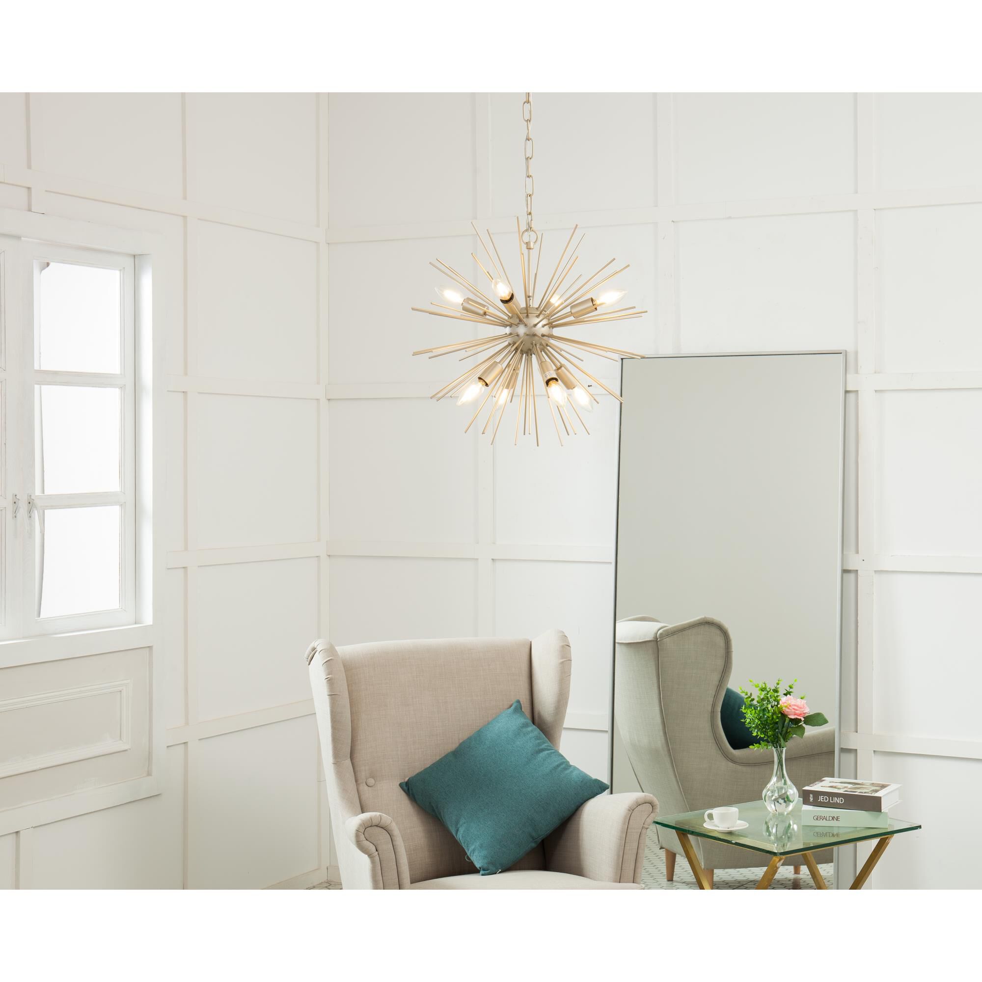 Shown in Champagne finish