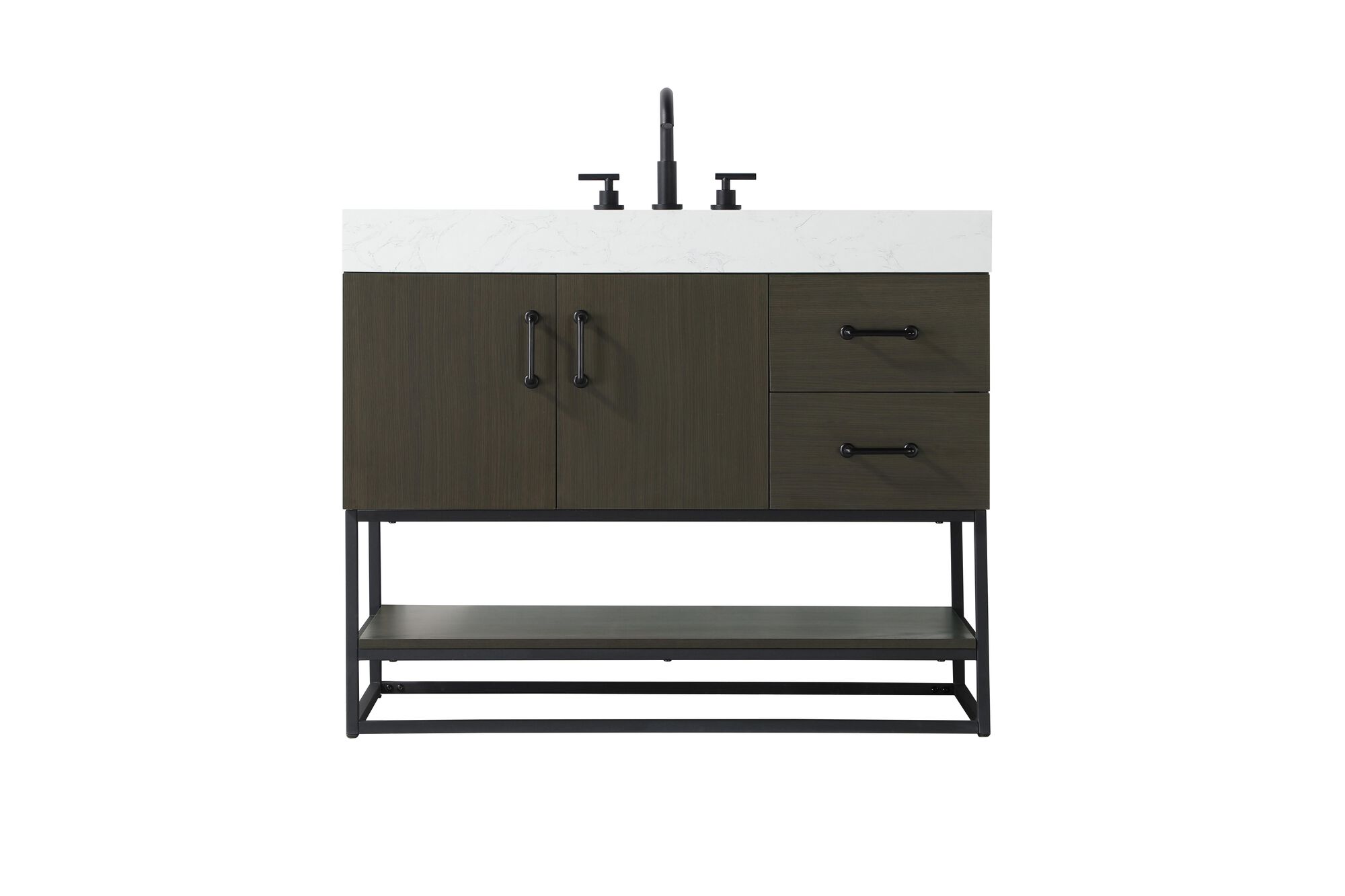 Shown in Mocha Brown finish