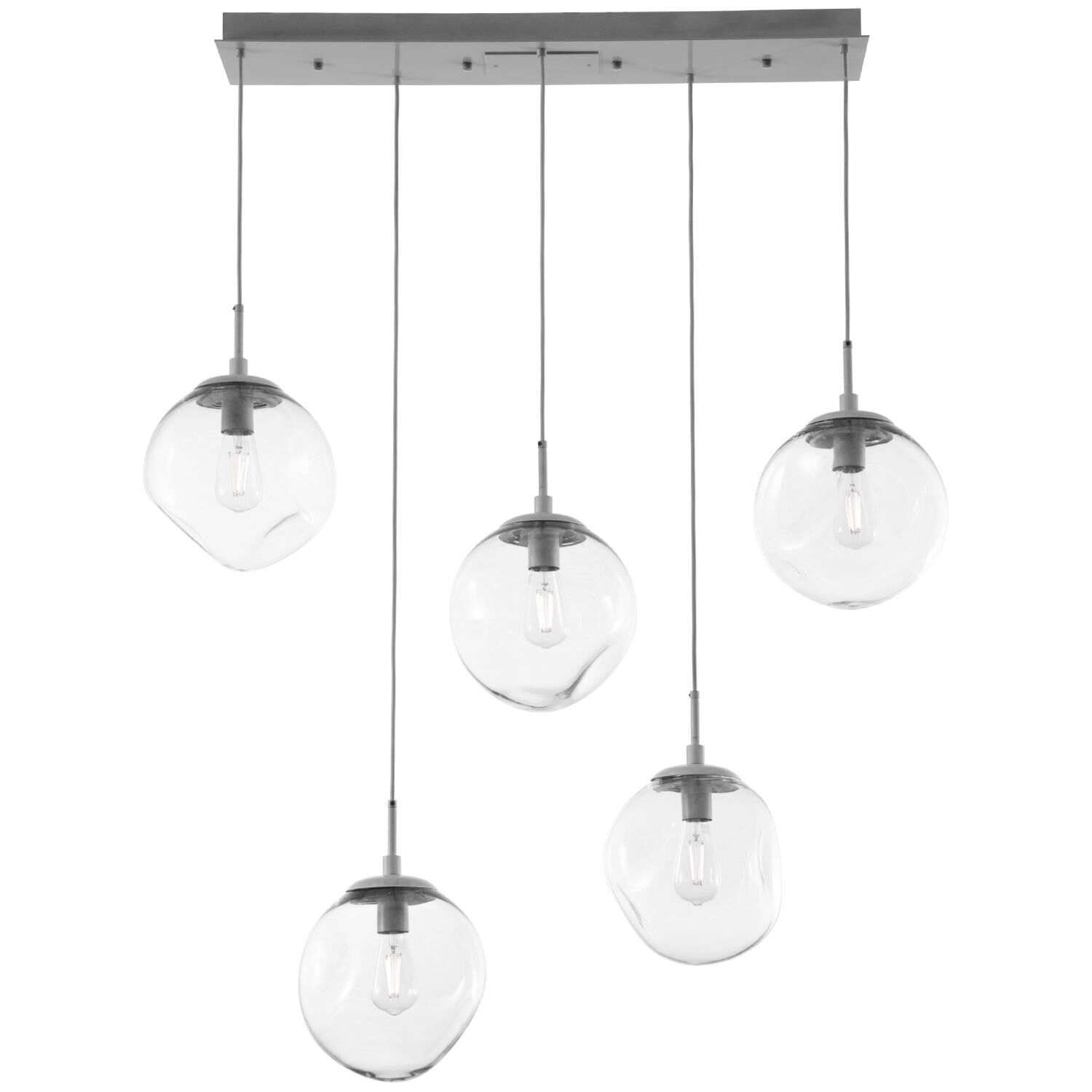 Levi Wilson Nebula 42 Inch 5 Light Linear Suspension Light by Hammerton Studio