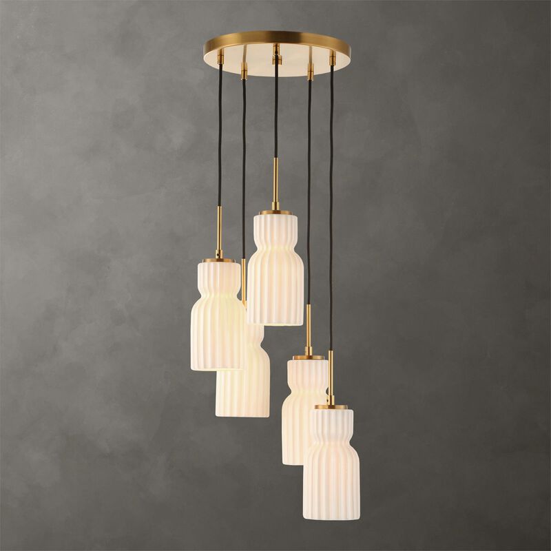 Sergio Orozco Designs Vanier 14 Inch Multi Light Pendant by Uttermost