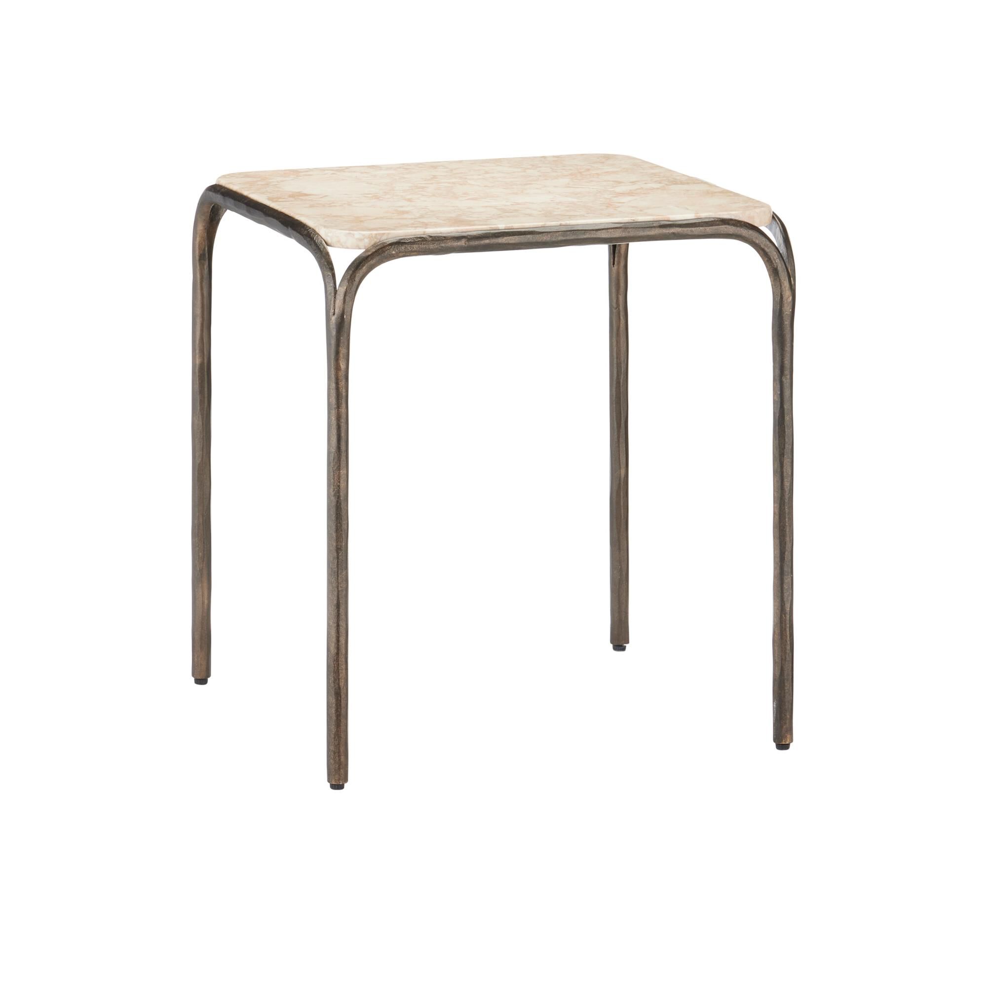 Crema End Table by Currey and Company