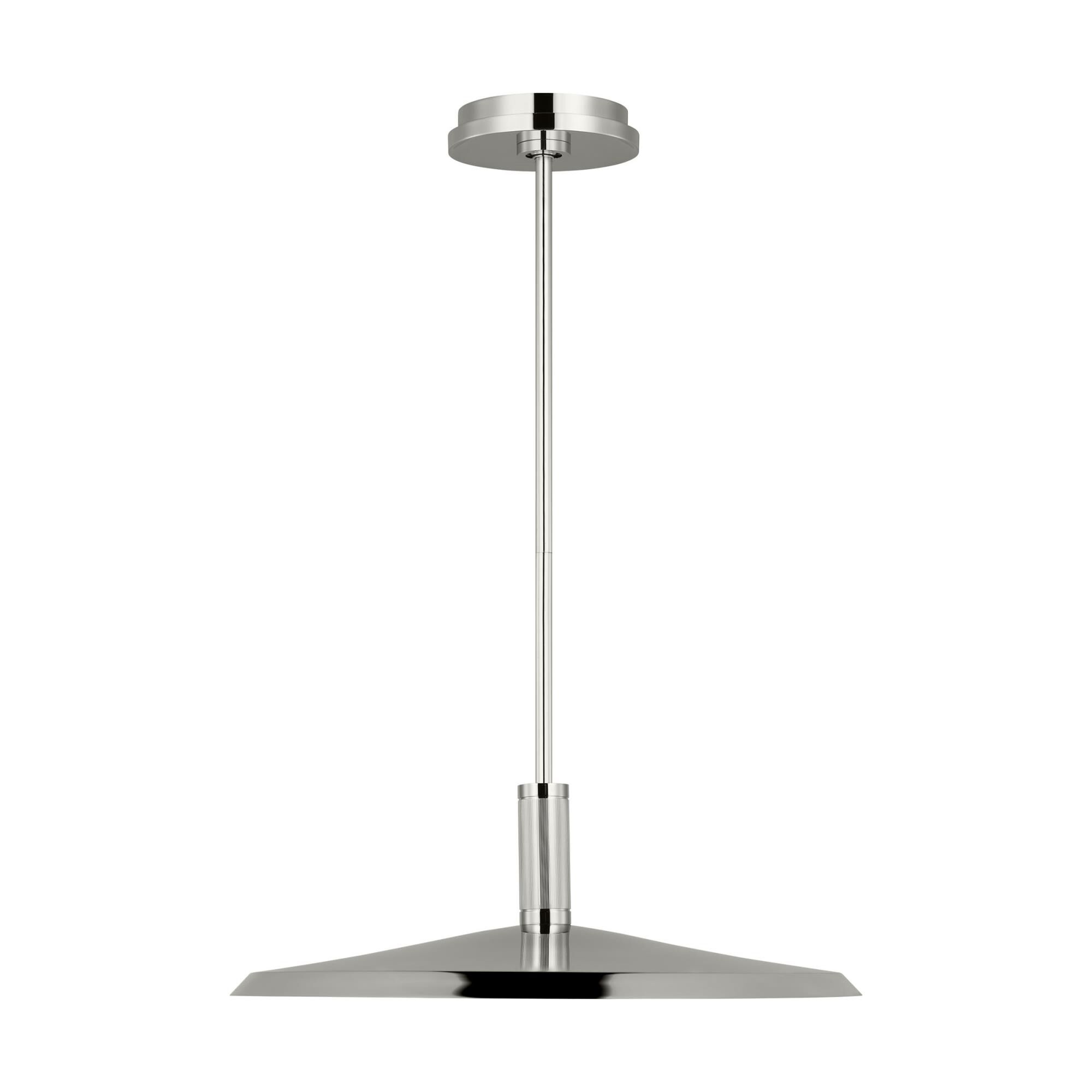 Shown in Polished Nickel finish and Polished Nickel shade