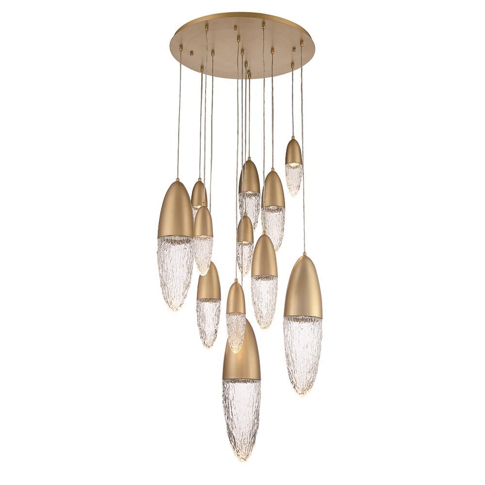 Ecrou 12 Light Multi Light Pendant by Eurofase Lighting