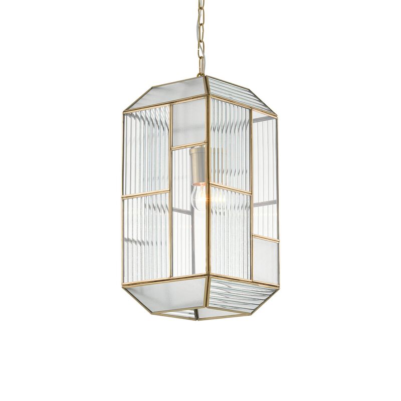 Currey and Company Bardolph 8 Inch Cage Pendant