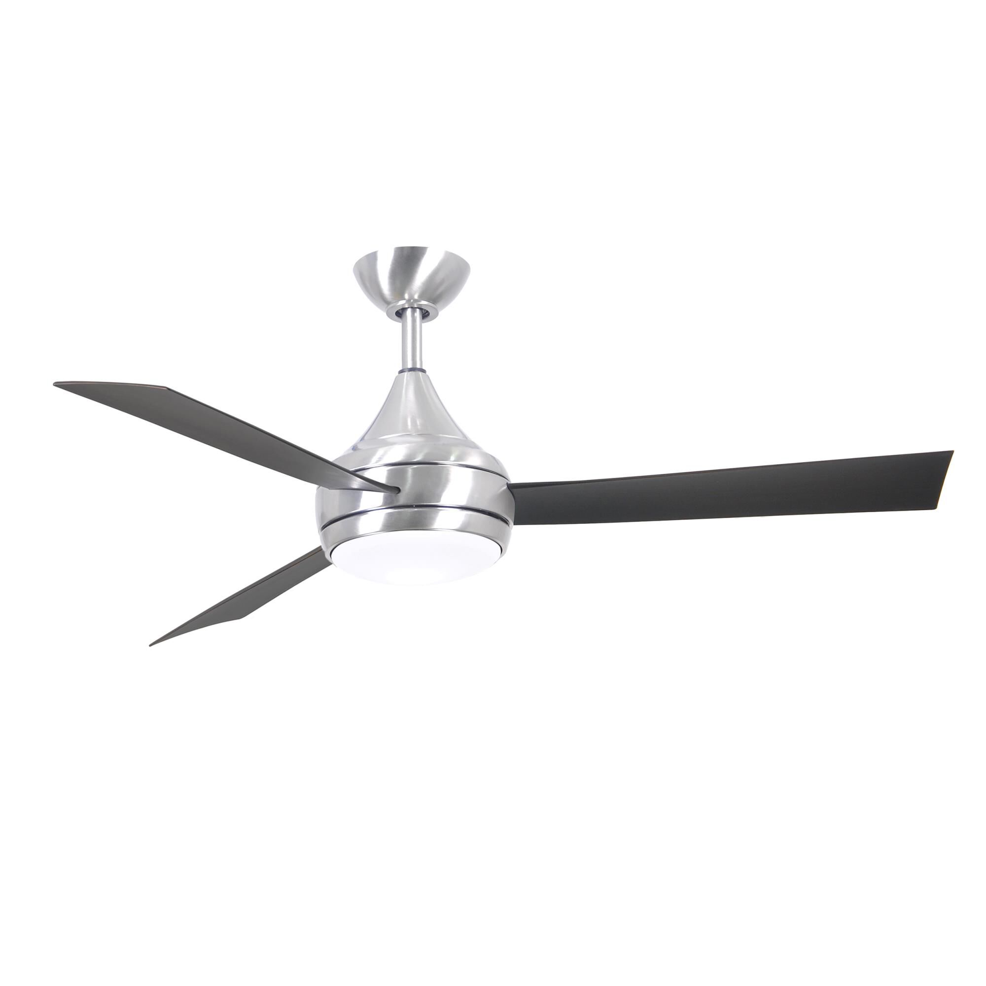 Donaire Outdoor Coastal Wet Rated 52 Inch Ceiling Fan with Light Kit by Matthews Fan Company