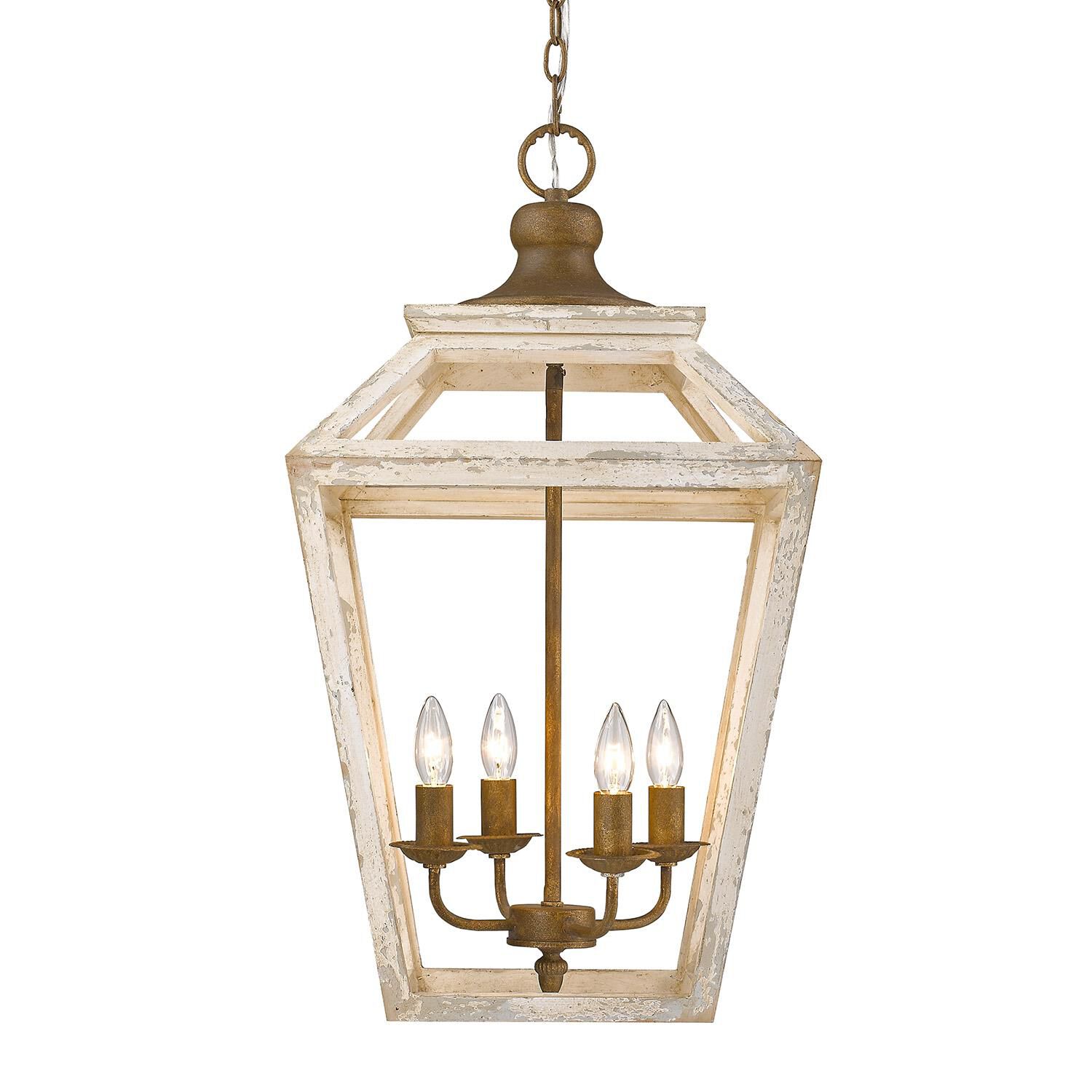 Haiden Cage Pendant by Golden Lighting