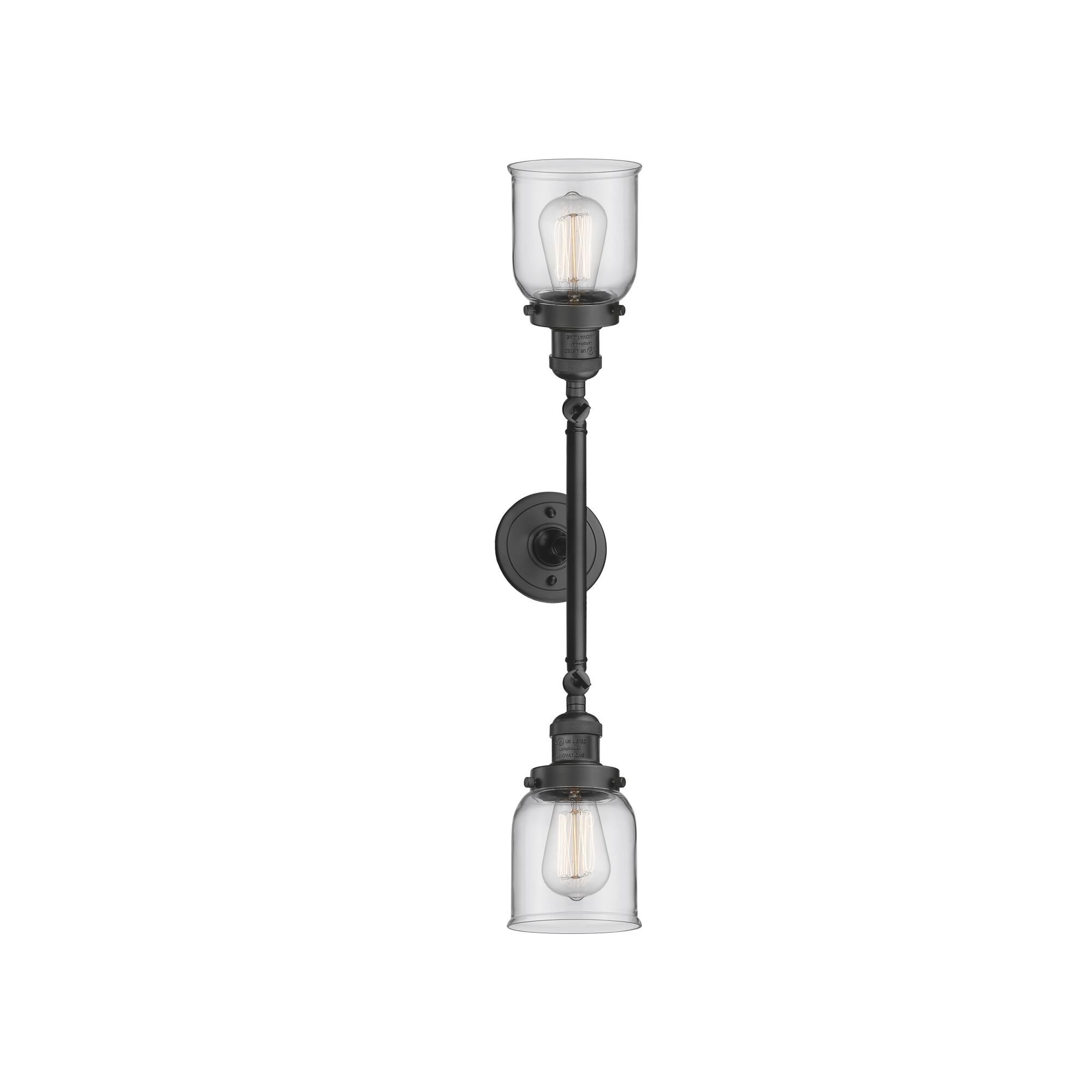 Bruno Marashlian Small Bell 16 Inch 2 Light Bath Vanity Light by Innovations Lighting