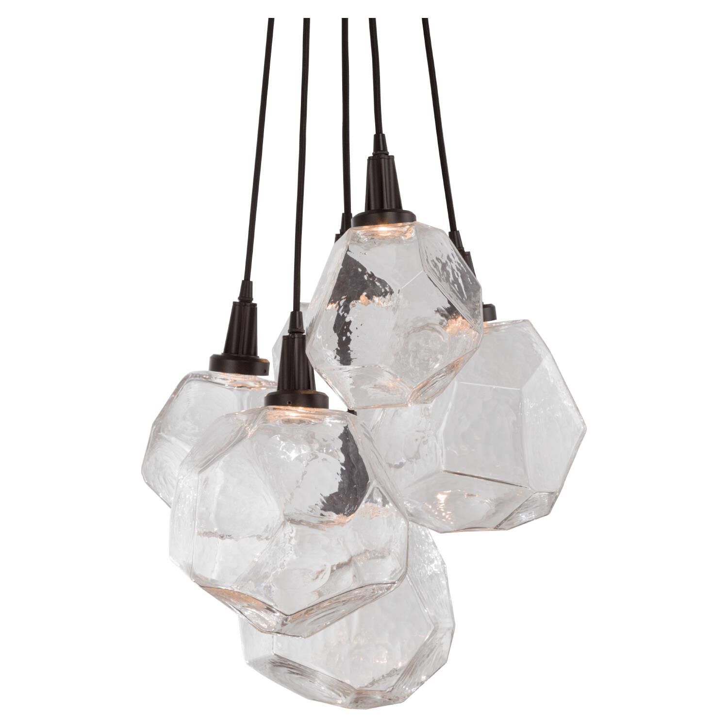 Gem 18 Inch 6 Light LED Multi Light Pendant by Hammerton Studio
