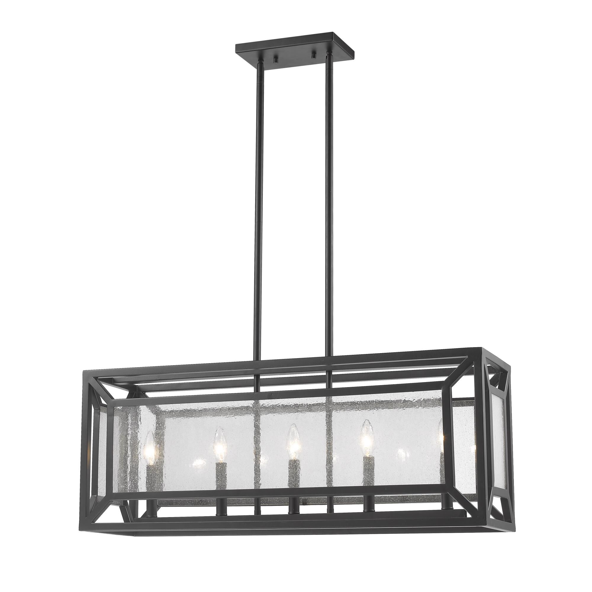 Braum 33 Inch 5 Light Linear Suspension Light by Z-Lite