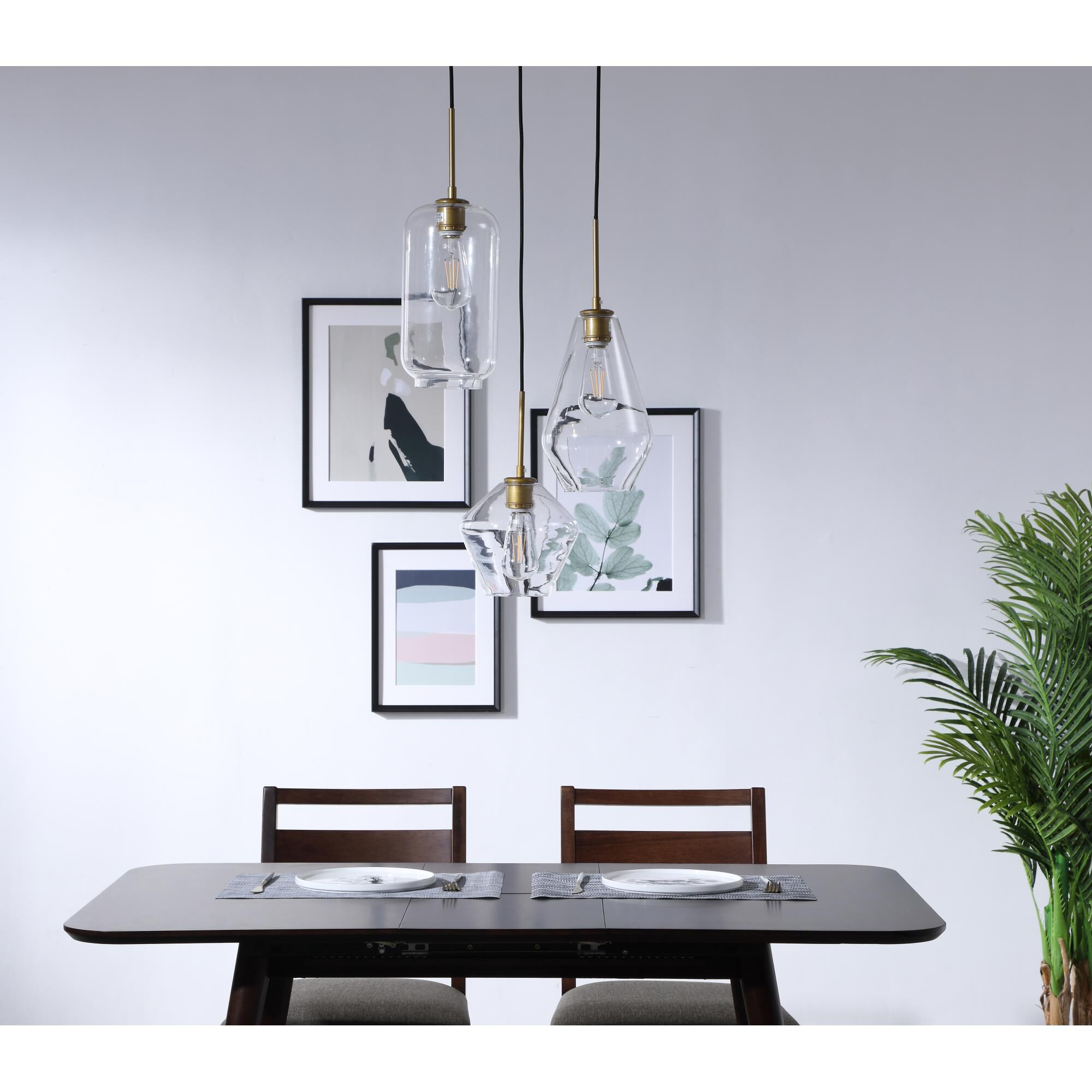 Shown in Brass finish