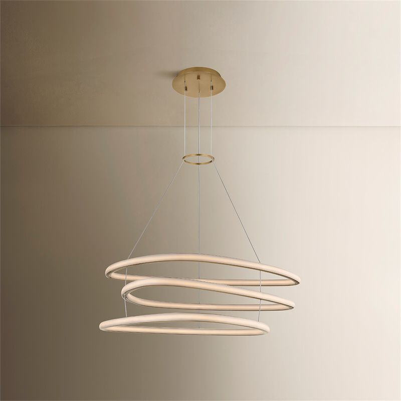 Celestia 30 Inch Chandelier by Sonneman