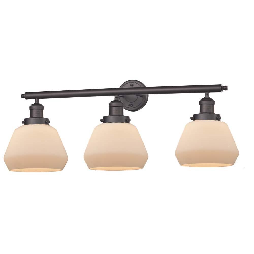 Bruno Marashlian Fulton 30 Inch 3 Light Bath Vanity Light by Innovations Lighting