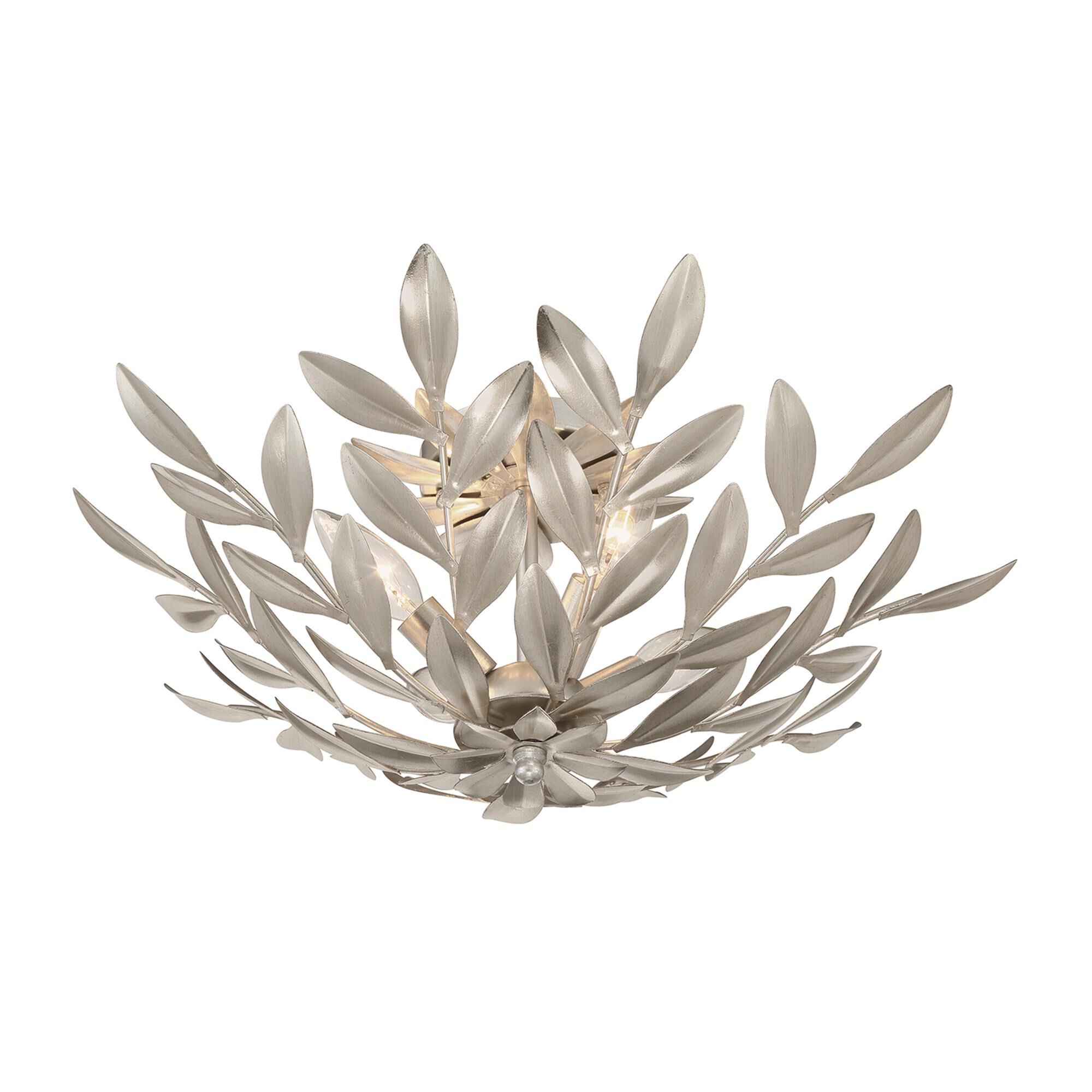 Shown in Antique Silver finish