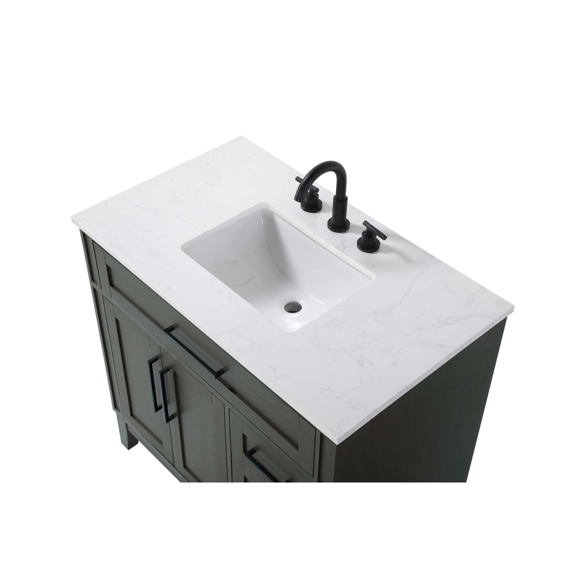 Virginia 36 Inch Bath Vanity by Elegant Decor