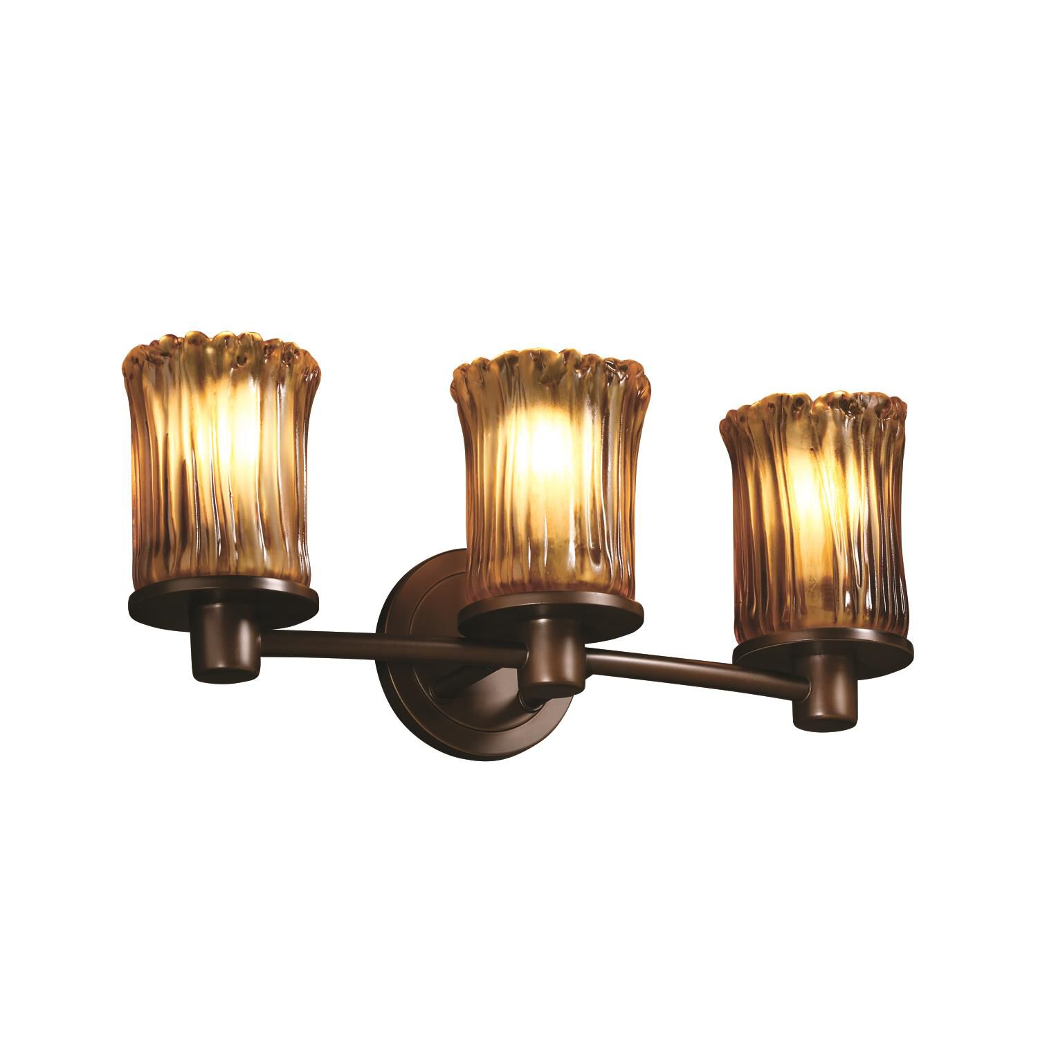 Veneto Luce 20 Inch 3 Light Bath Vanity Light by Justice Design Group