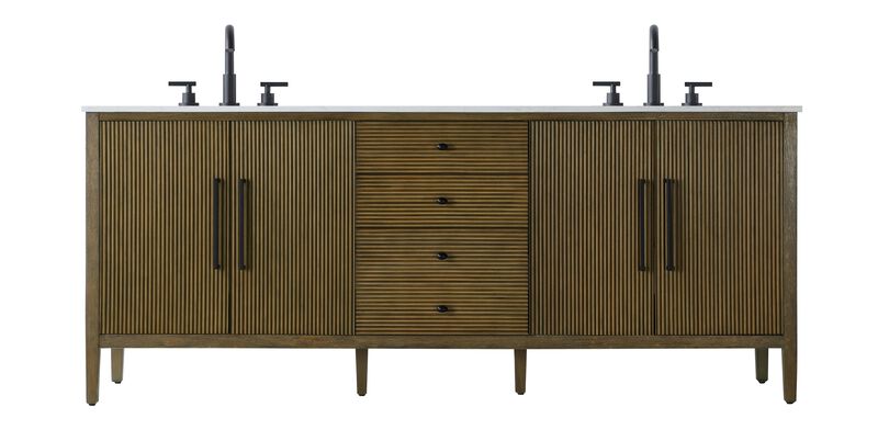 Blakely 84 Inch Bath Vanity by Elegant Dcor